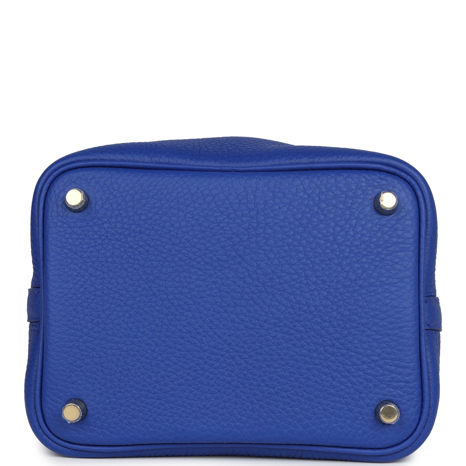 Hermes Picotin Lock 18 Bleu Royal Clemence Gold Hardware
