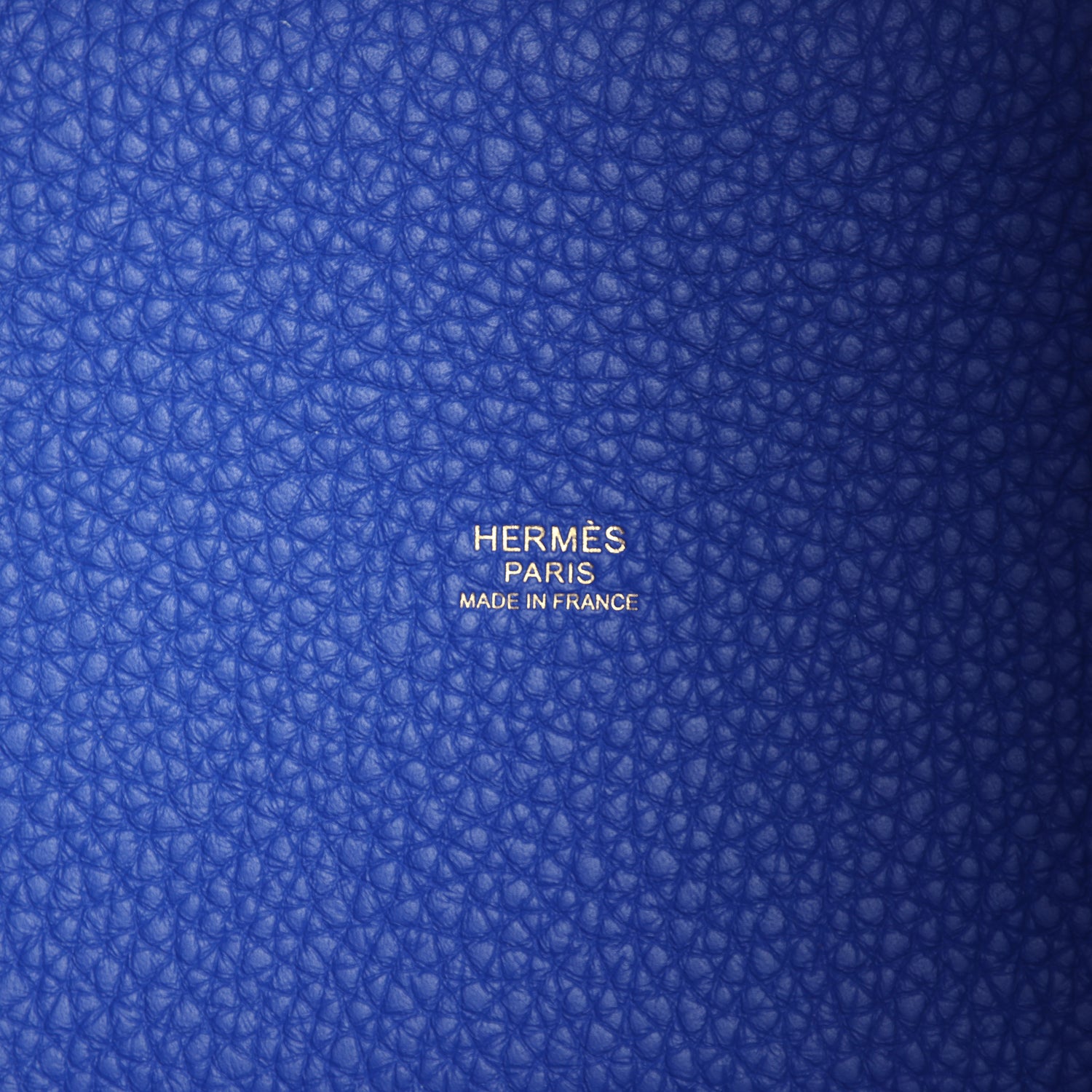 Hermes Picotin Lock 18 Bleu Royal Clemence Gold Hardware