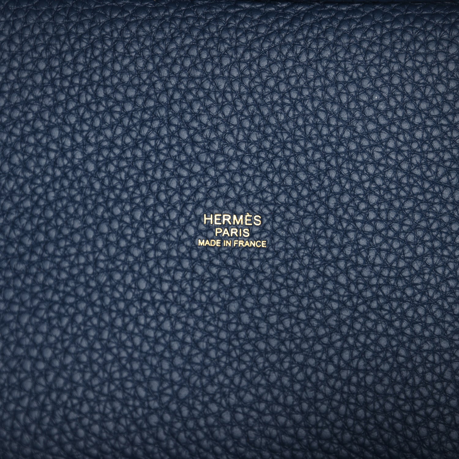 Hermes Picotin Lock 18 Bleu De Prusse Clemence Gold Hardware