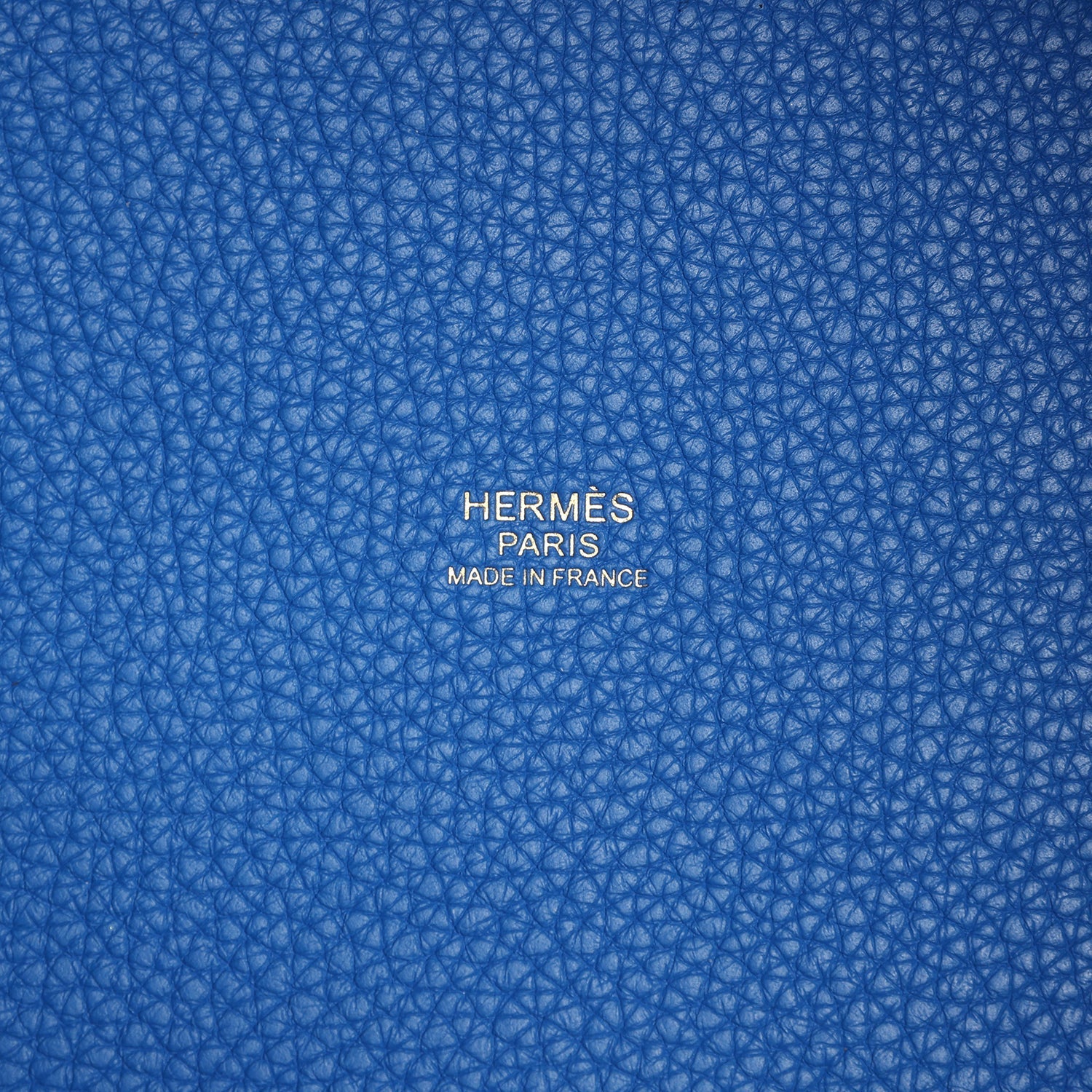 Hermes Picotin Lock 18 Bleu Royal Clemence Gold Hardware