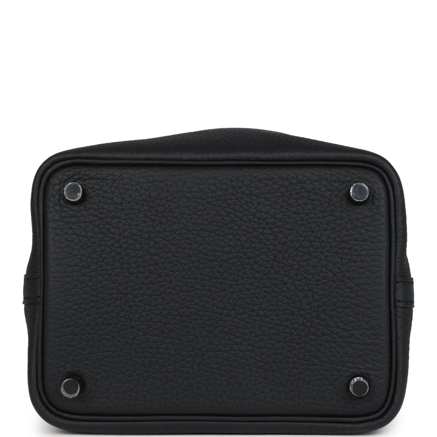 Hermes Picotin Lock 18 Monochrome Black Clemence Black Hardware