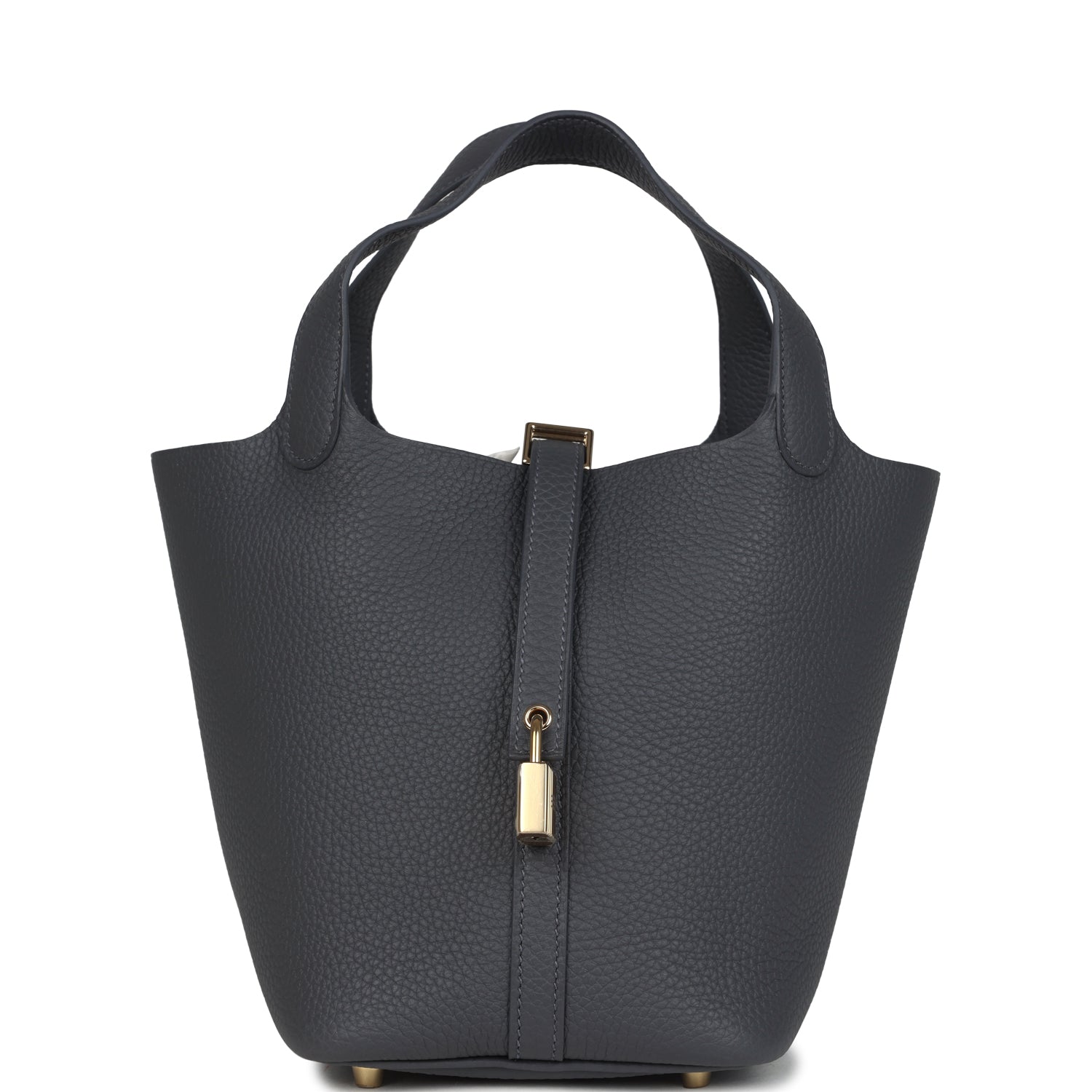 Hermes Picotin Lock 18 Ardoise Clemence Permabrass Hardware