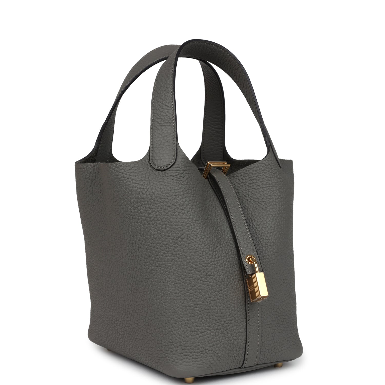 Hermes Picotin Lock 18 Gris Meyer Clemence Gold Hardware