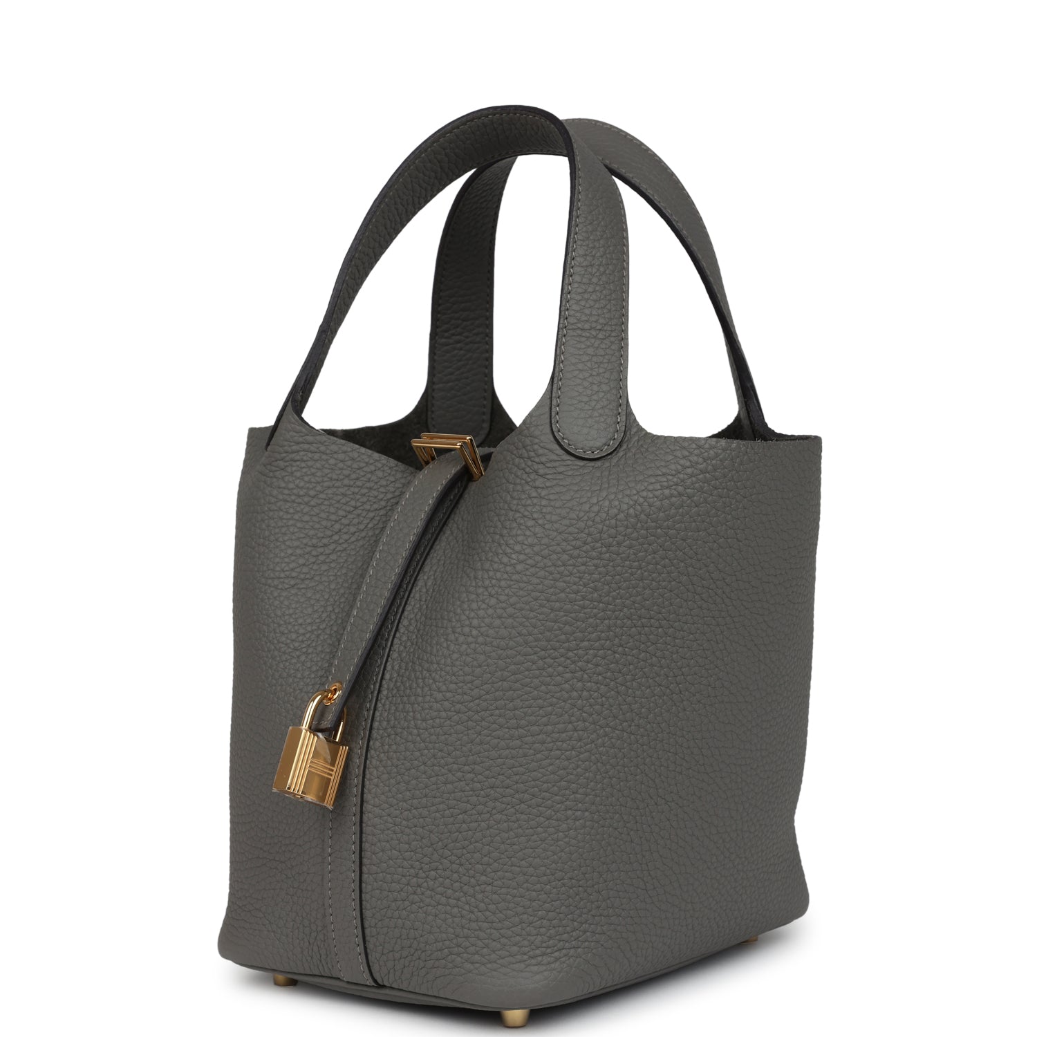 Hermes Picotin Lock 18 Gris Meyer Clemence Gold Hardware