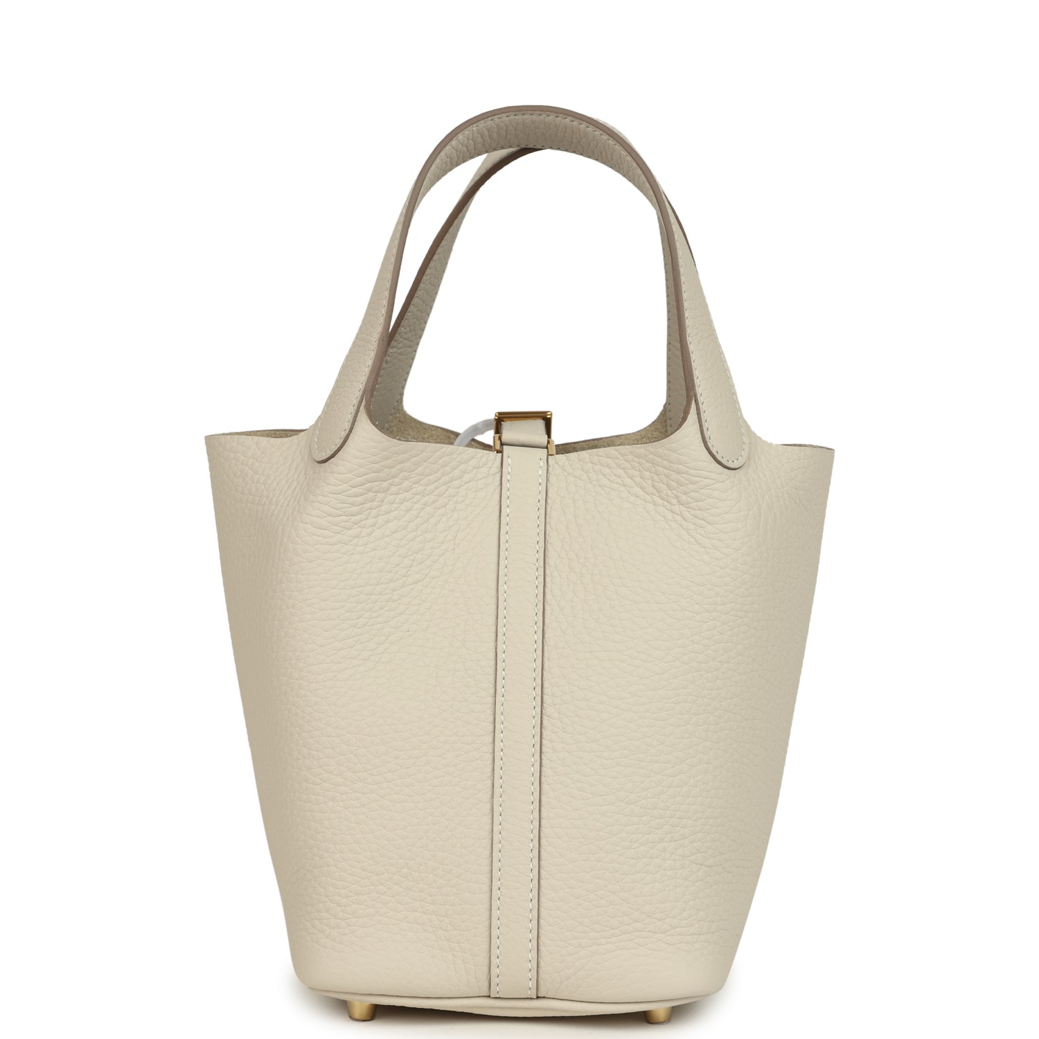 Hermes Picotin Lock 18 Craie Clemence Gold Hardware