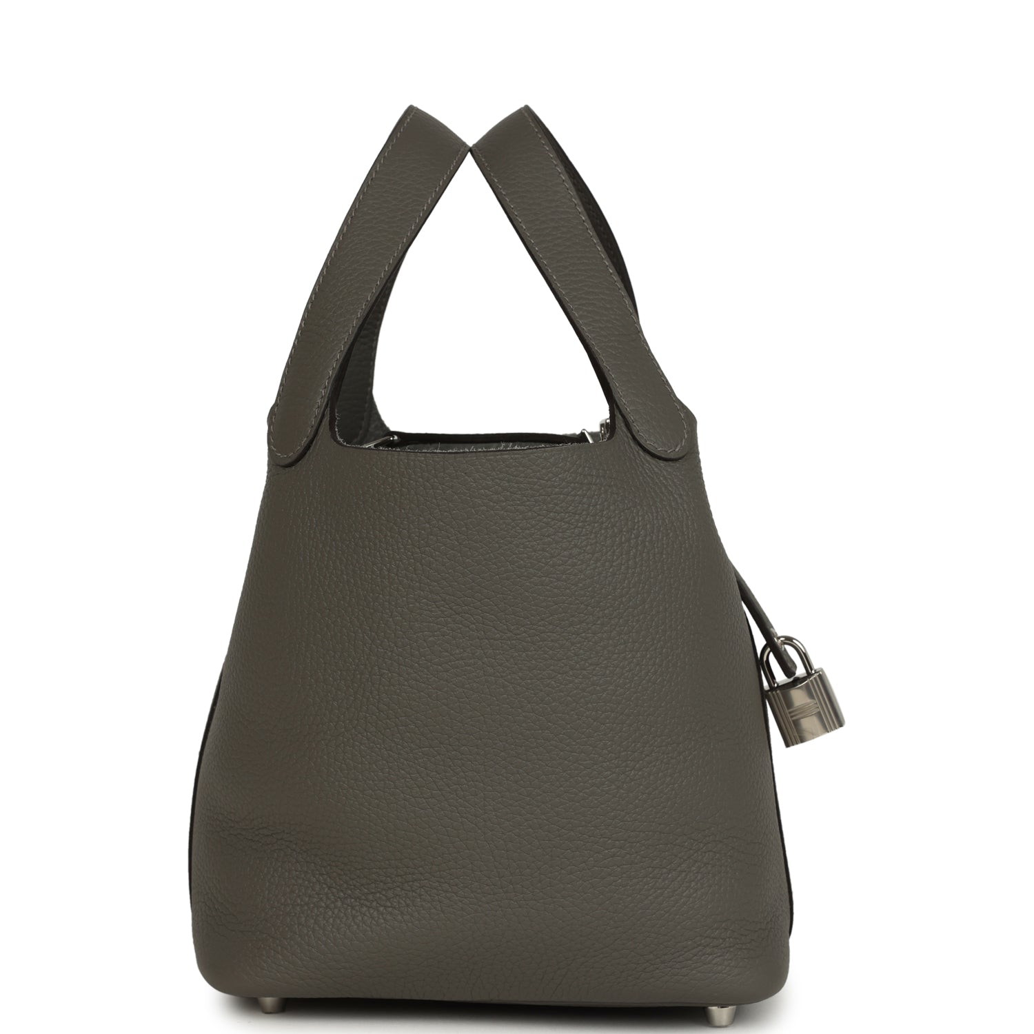 Hermes Picotin Lock 18 Gris Meyer Clemence Palladium Hardware