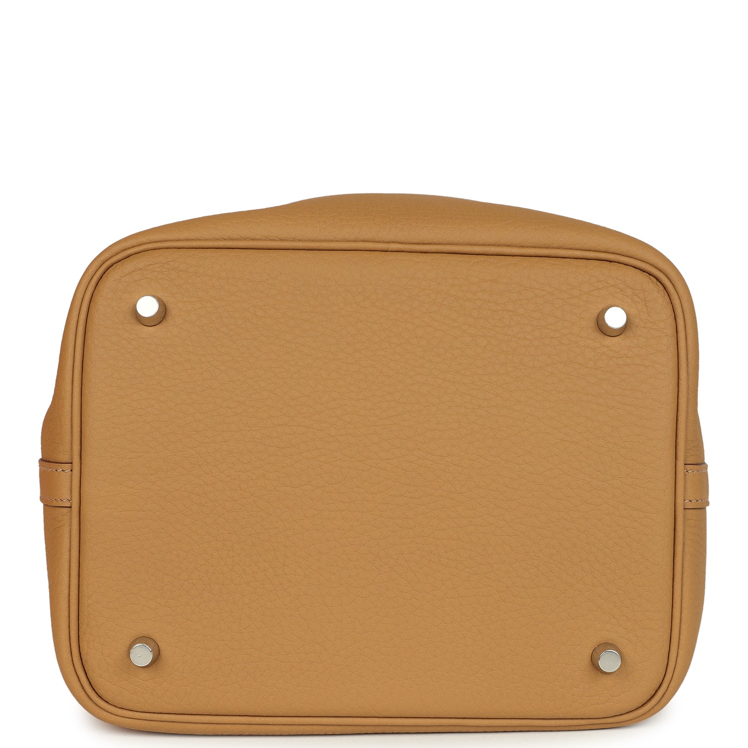 Hermes Picotin Lock 22 Biscuit Clemence Palladium Hardware