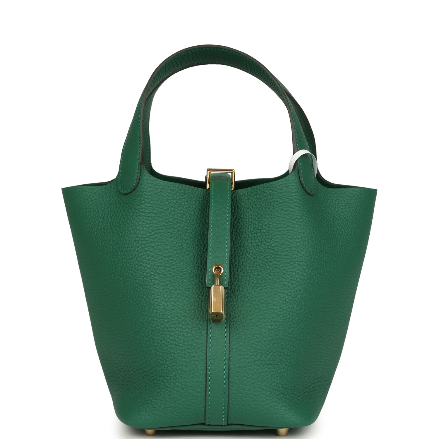 Hermes Picotin Lock 18 Vert Moyen Clemence Gold Hardware