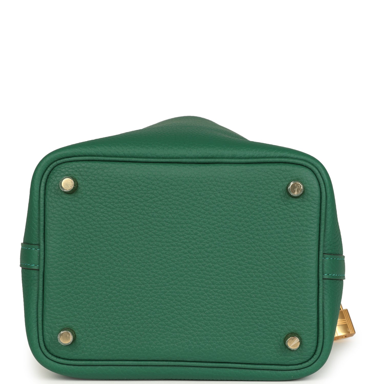 Hermes Picotin Lock 18 Vert Moyen Clemence Gold Hardware