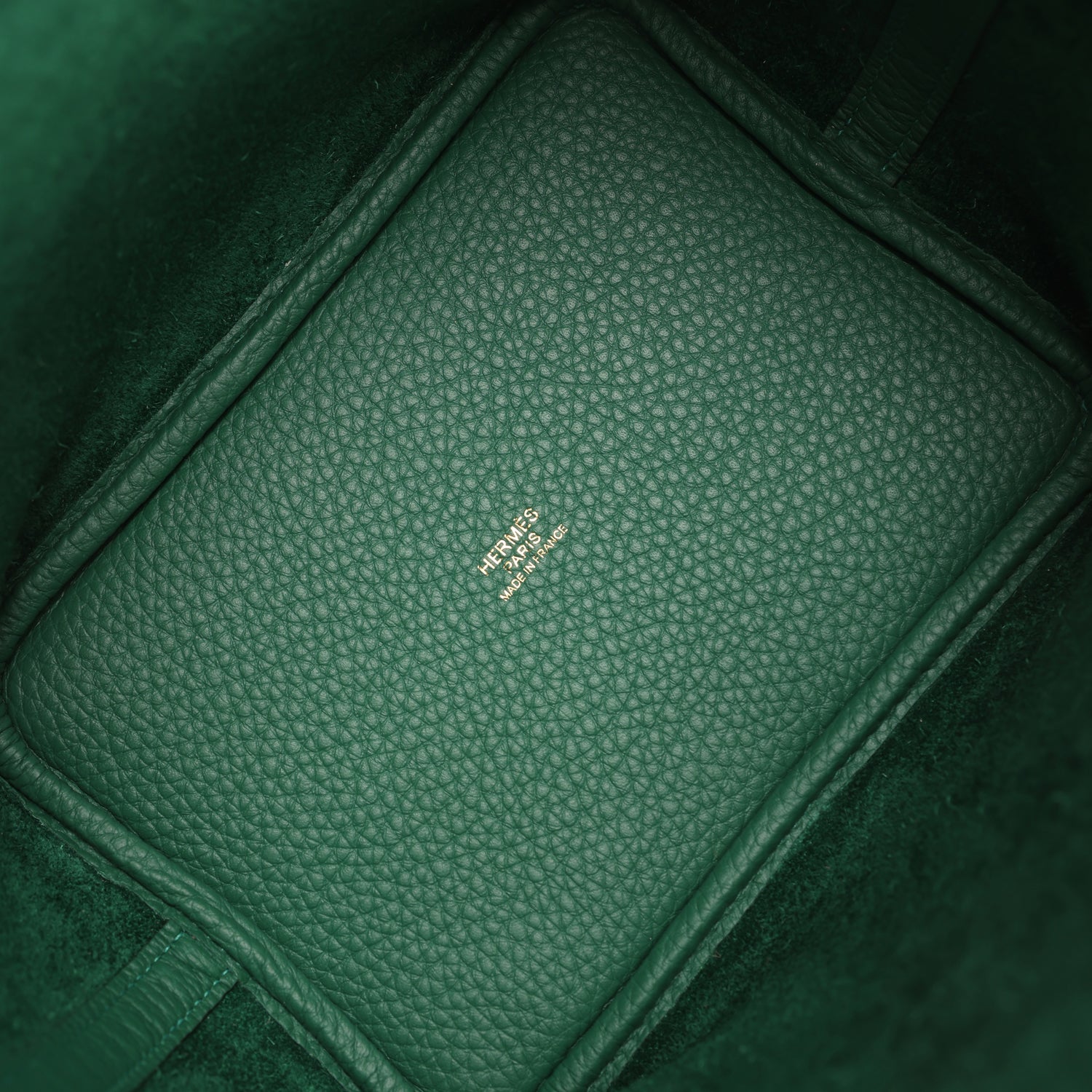 Hermes Picotin Lock 18 Vert Moyen Clemence Gold Hardware