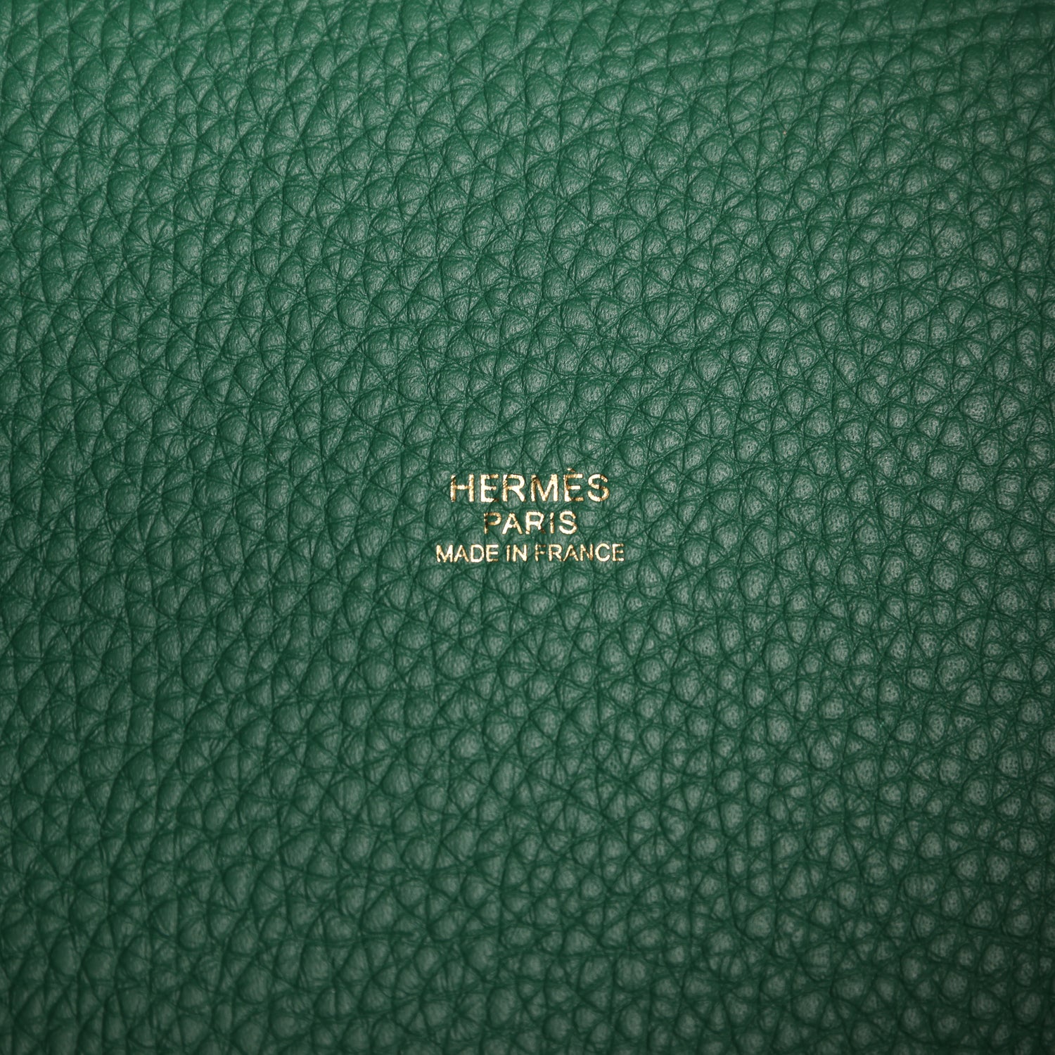 Hermes Picotin Lock 18 Vert Moyen Clemence Gold Hardware