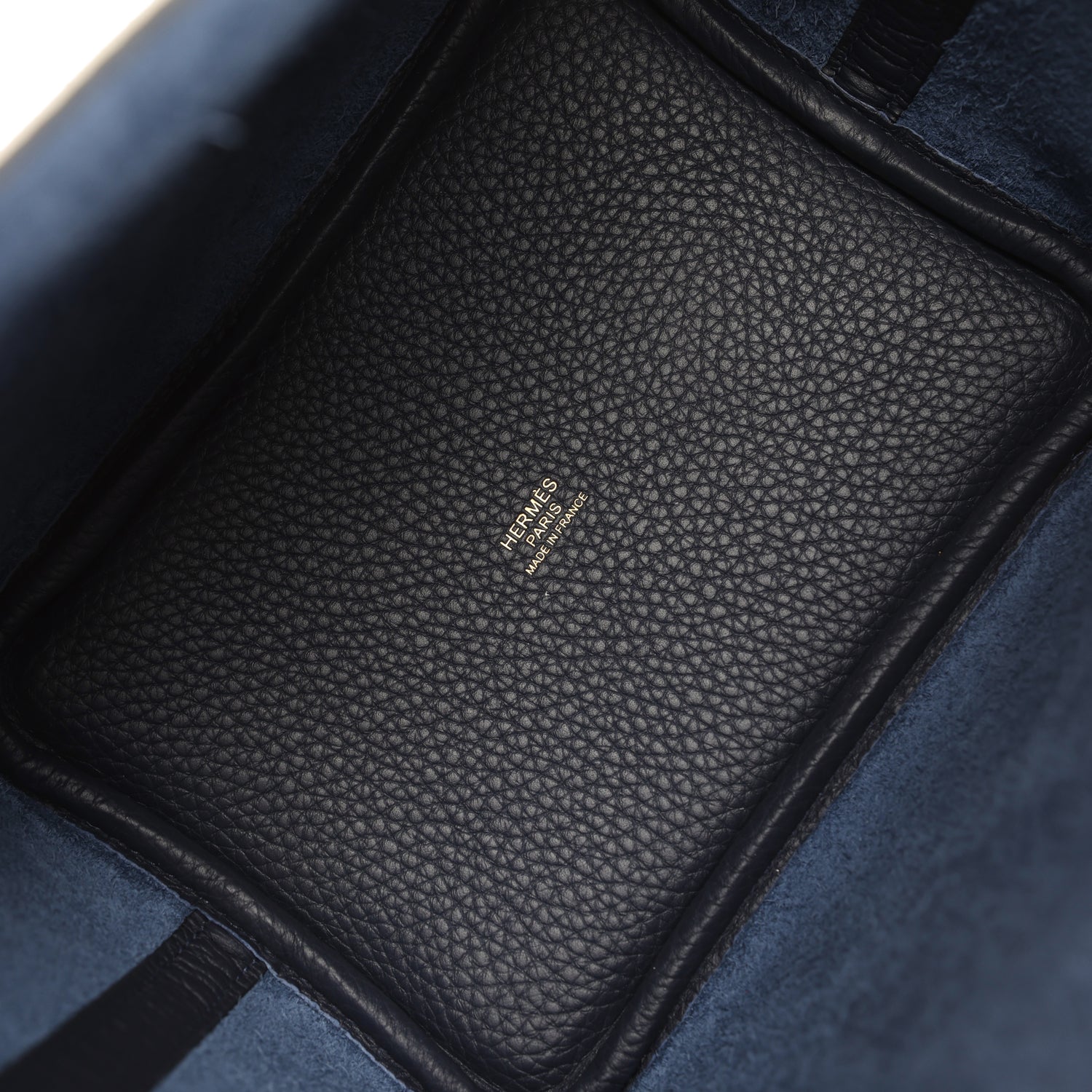 Hermes Picotin Lock 18 Bleu Nuit Clemence Gold Hardware