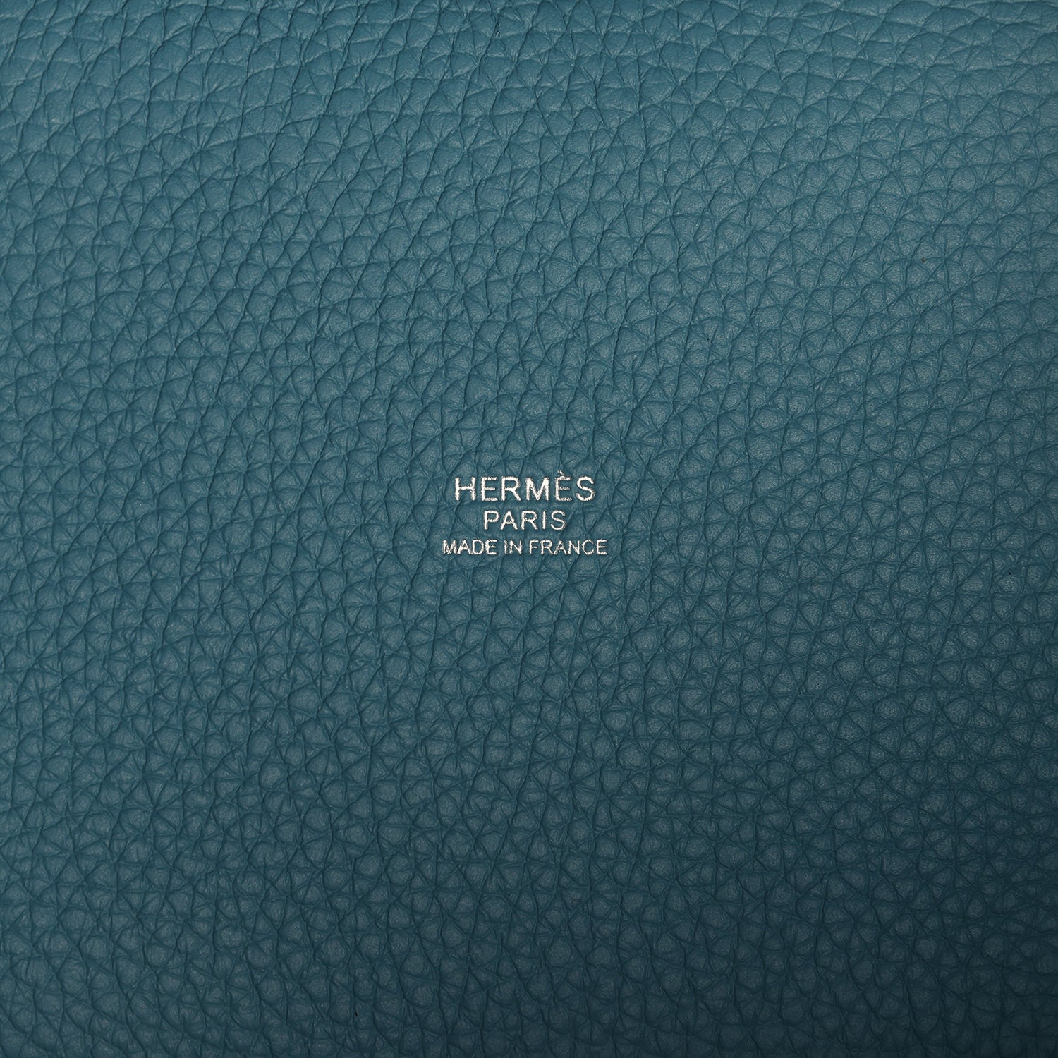 Hermes Picotin Lock 18 Blue Jean Clemence Palladium Hardware