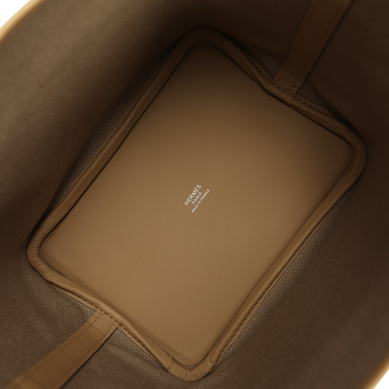 Hermes Picotin Cargo 18 Beiga Marfa Toile Canvas and Poussiere Swift Palladium Hardware