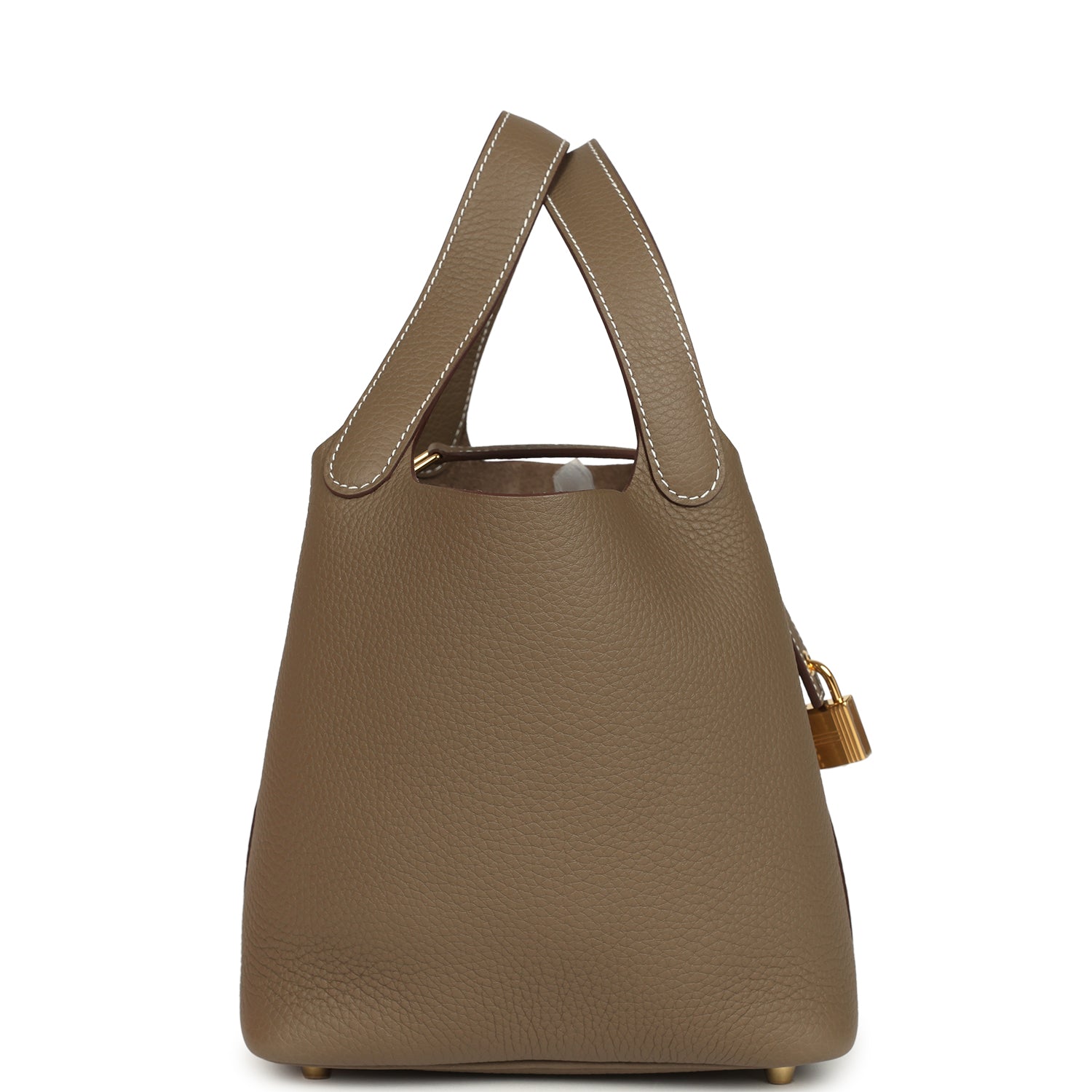 Hermes Picotin Lock 18 Etoupe Clemence Gold Hardware