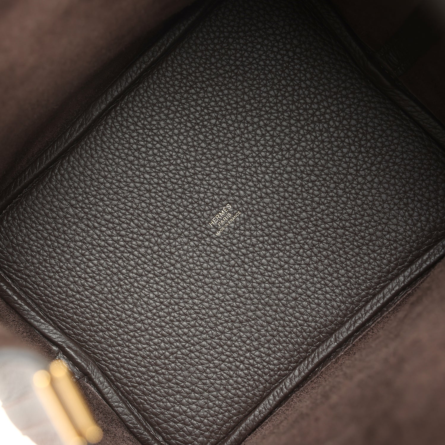 Hermes Picotin Lock 22 Ebene Clemence Gold Hardware