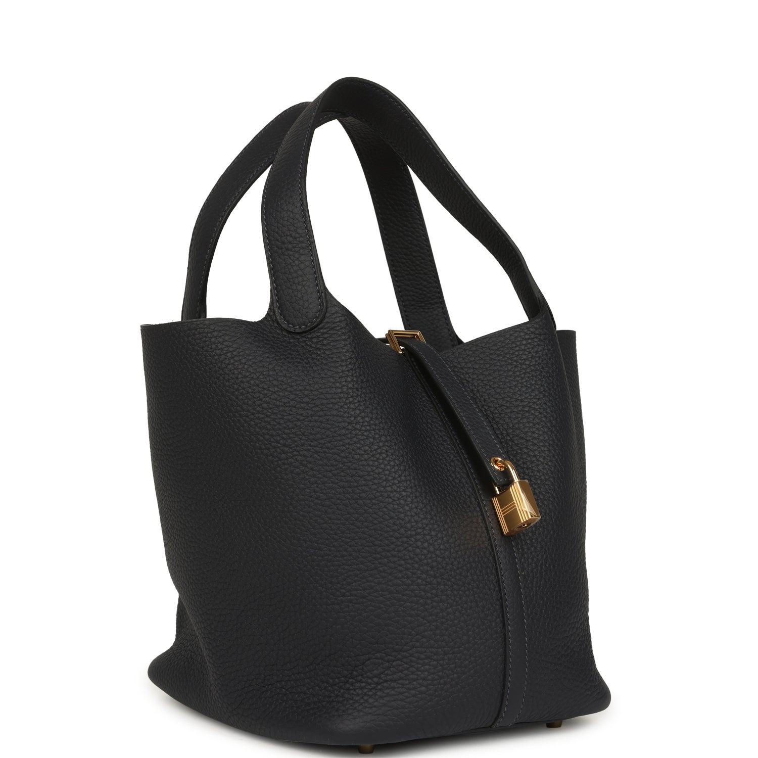 Hermes Picotin Lock 22 Caban Clemence Gold Hardware