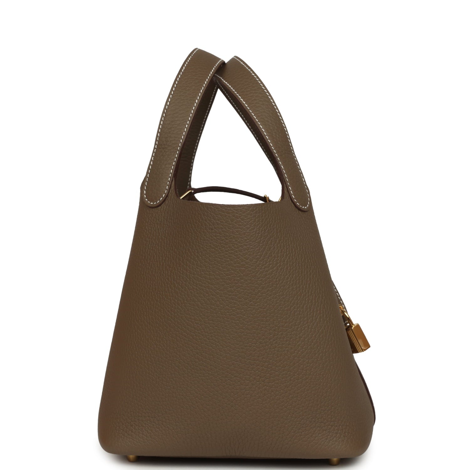 Hermes Picotin Lock 18 Etoupe Clemence Gold Hardware
