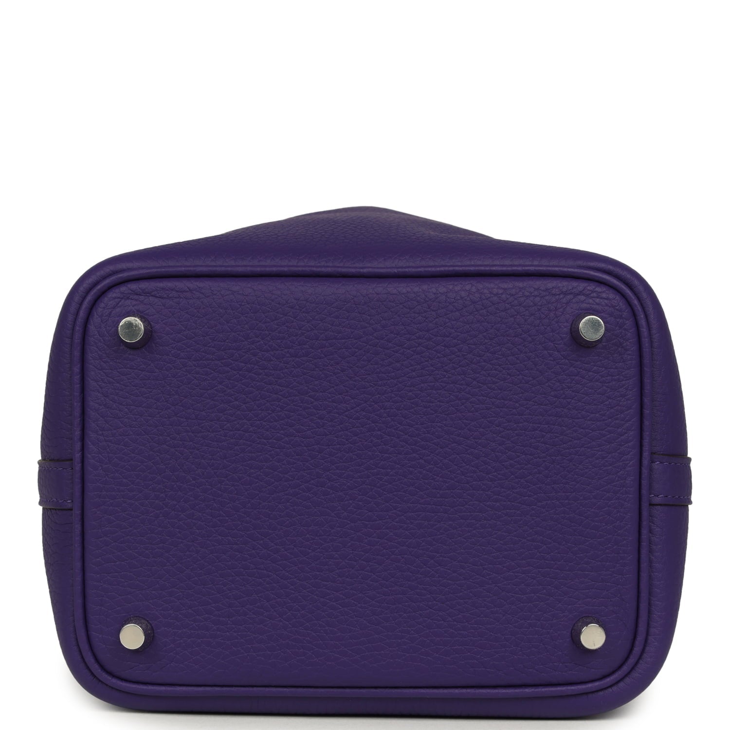 Hermes Picotin Lock 18 Purple Clemence Palladium Hardware