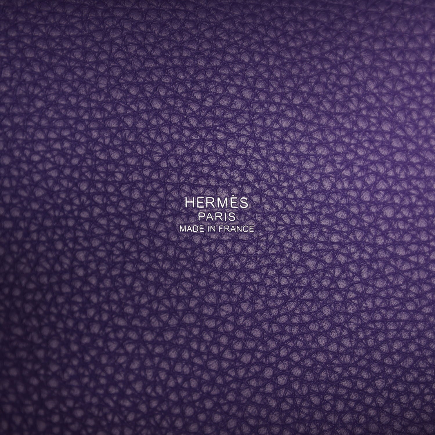 Hermes Picotin Lock 18 Purple Clemence Palladium Hardware