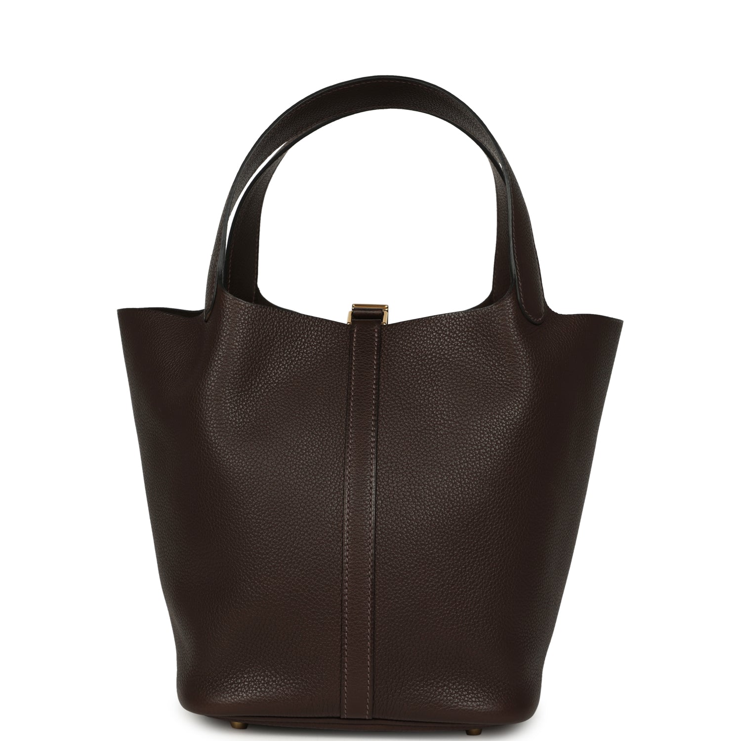 Hermes Picotin Lock 22 Ebene Barenia Faubourg Gold Hardware