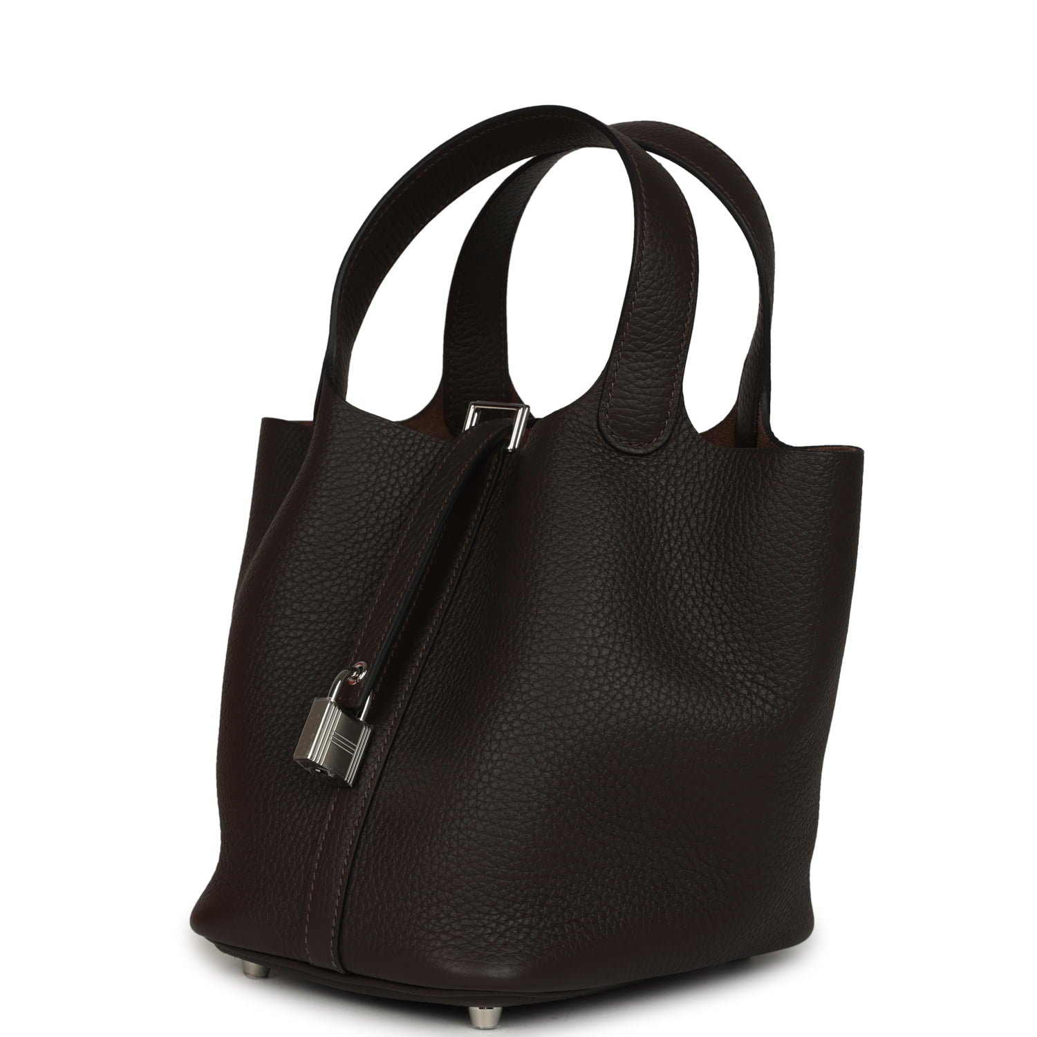 Hermes Picotin Lock 18 Ebene Clemence Palladium Hardware