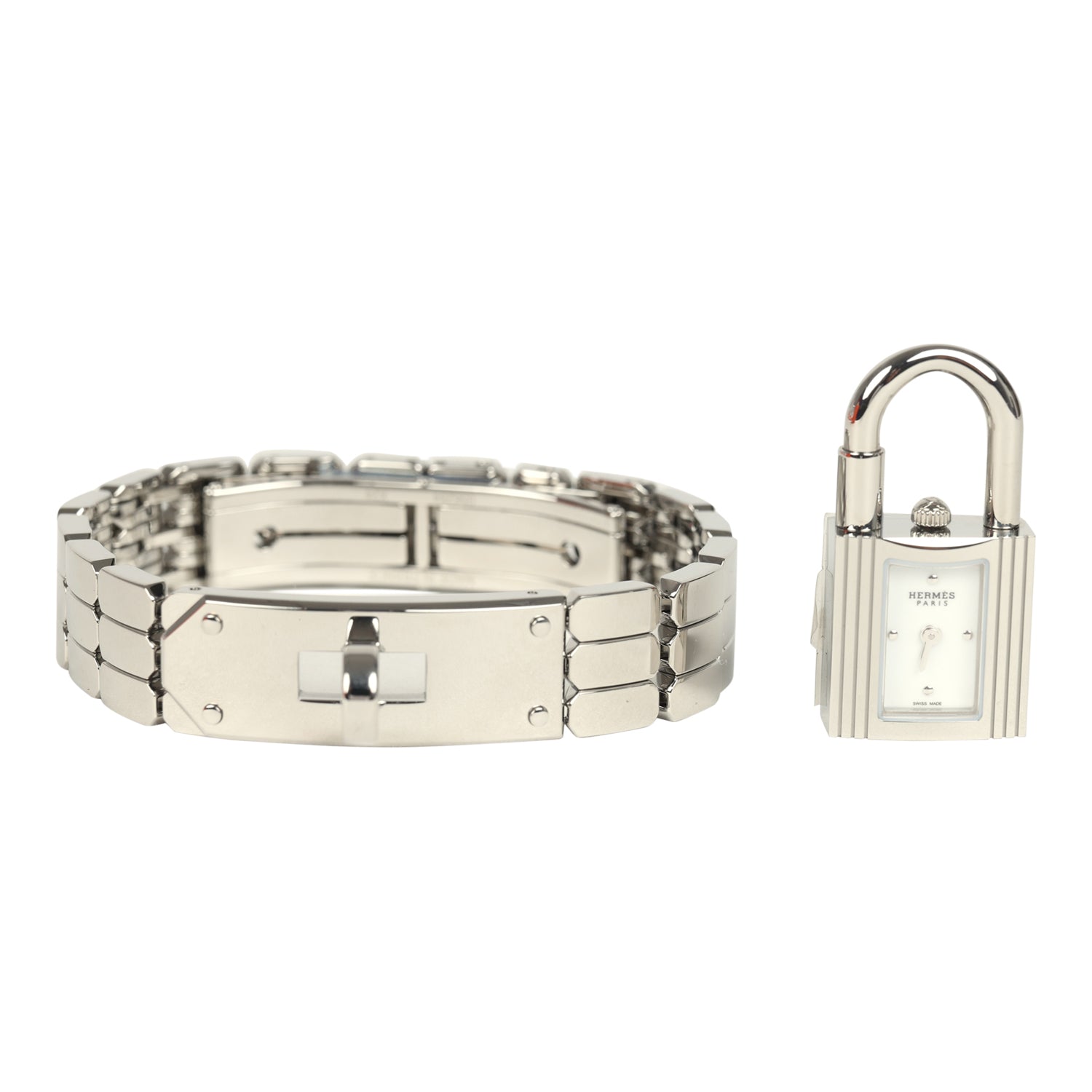 Hermes Kelly Watch Mini Model 16mm Stainless Steel Hardware
