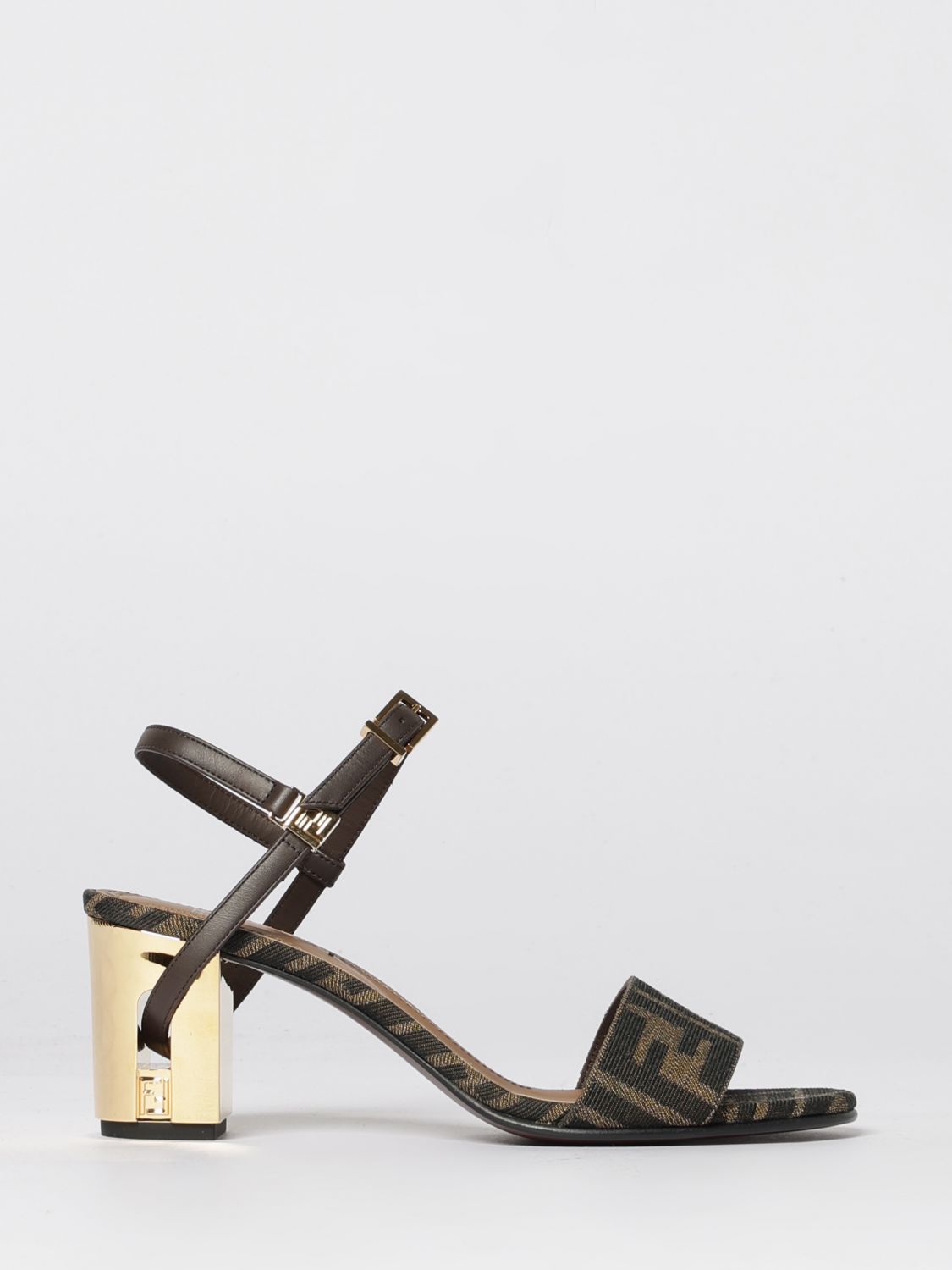 woman's heeled sandal