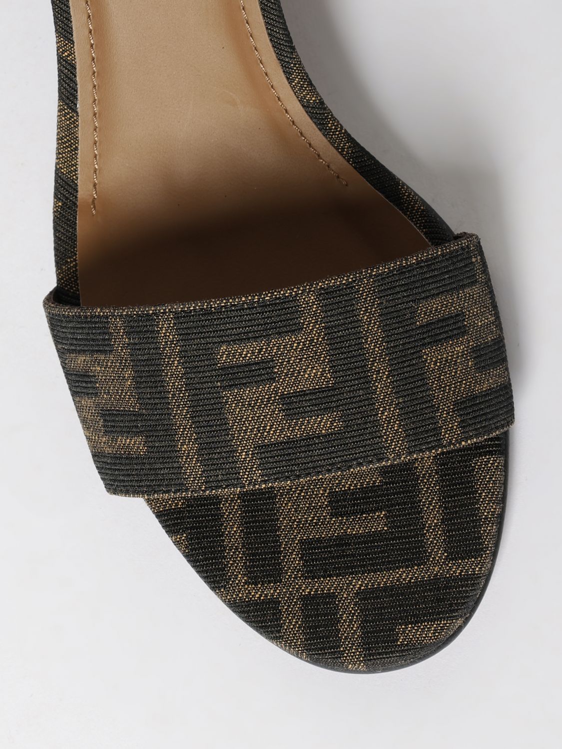 woman's heeled sandal