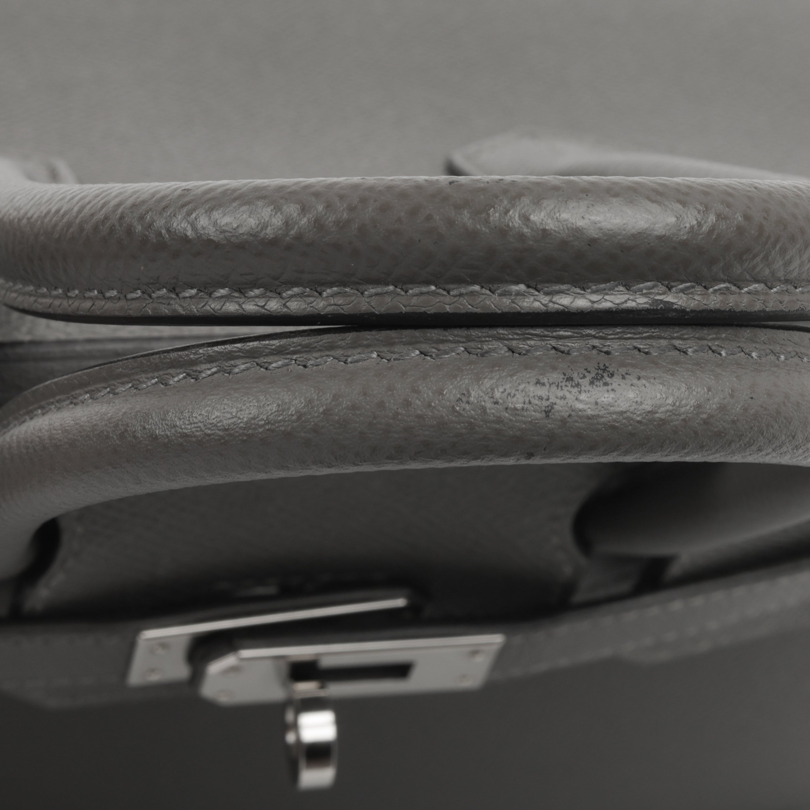 Hermès Birkin 25 Sellier - Gris Meyer Epsom | Palladium Hardware