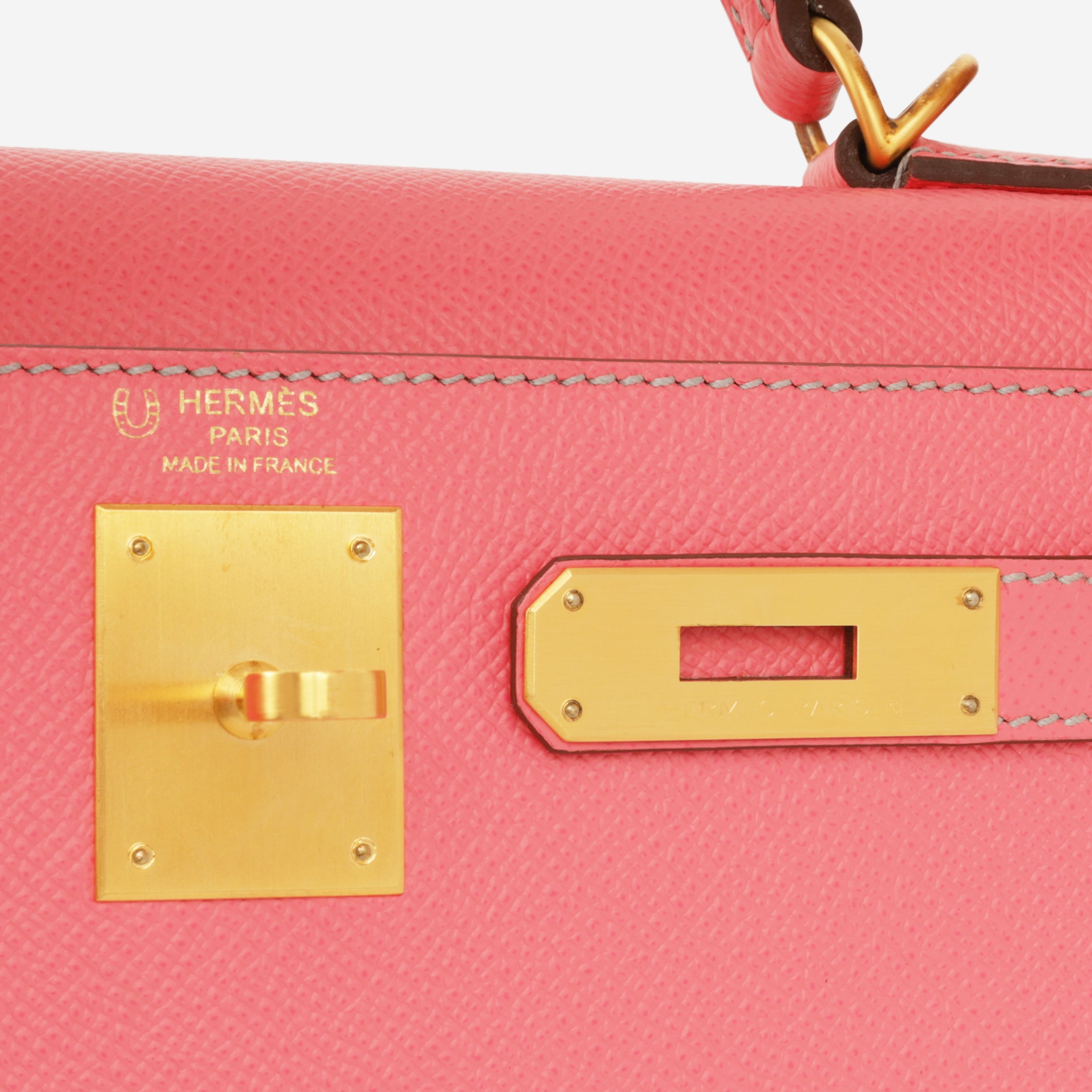 Hermès HSS Kelly 28 - Rose Azalee Epsom | Brushed Gold Hardware