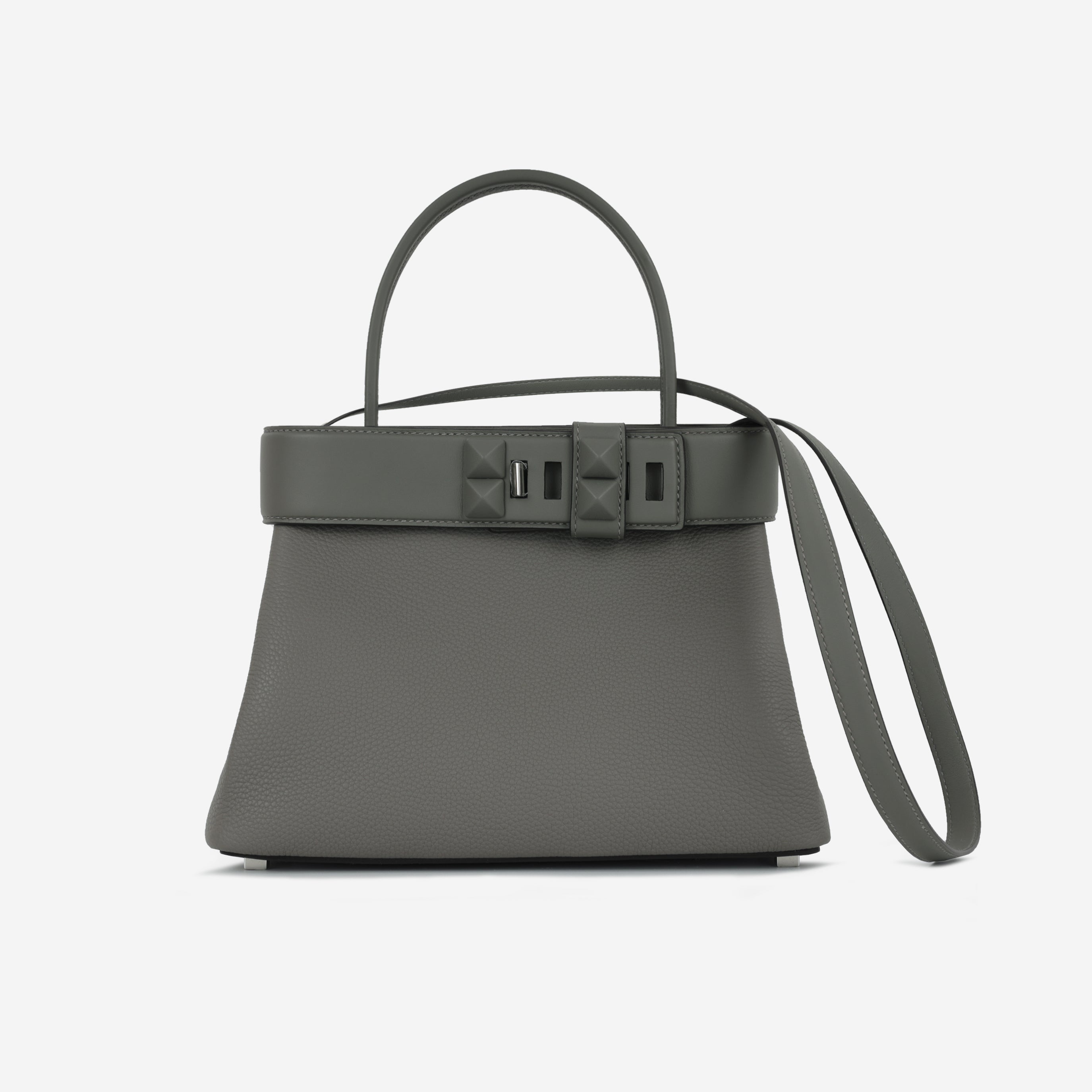 Hermès Medor Bag - Gris Meyer Togo / Swift | Palladium Harware