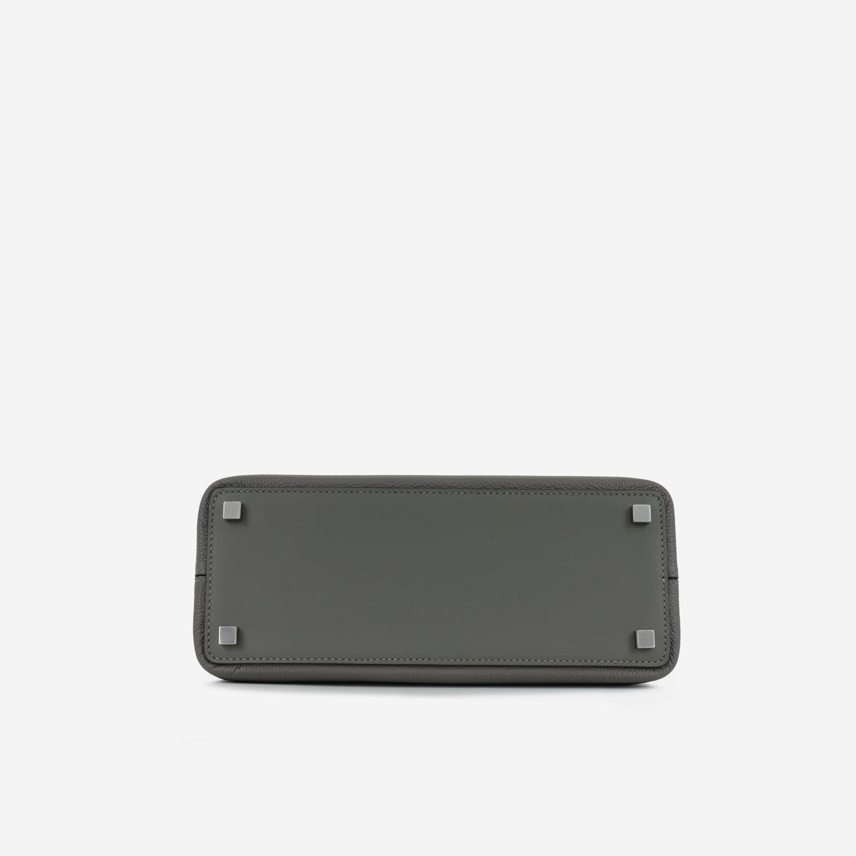 Hermès Medor Bag - Gris Meyer Togo / Swift | Palladium Harware