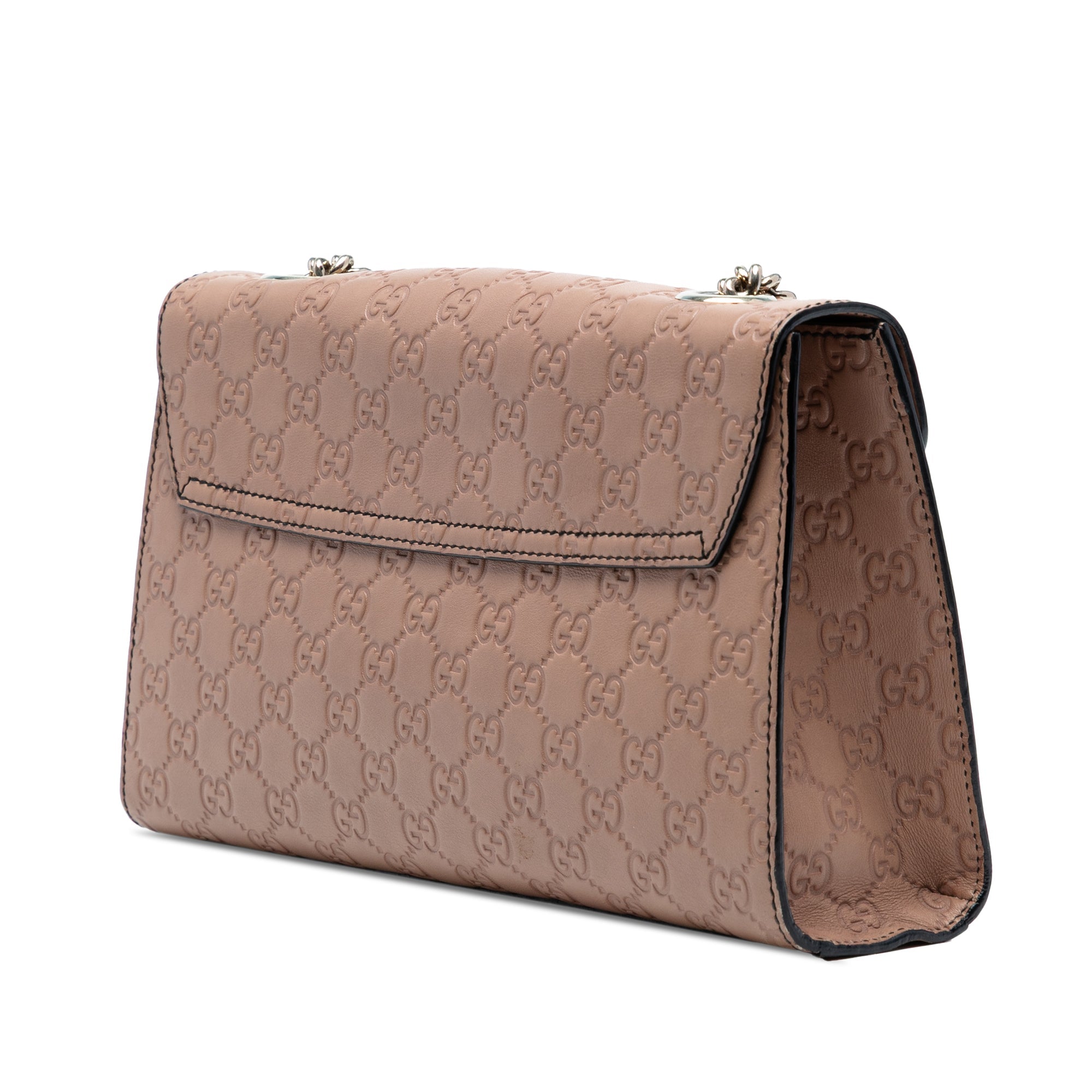 Emily Chain Flap Bag Guccissima Leather Medium