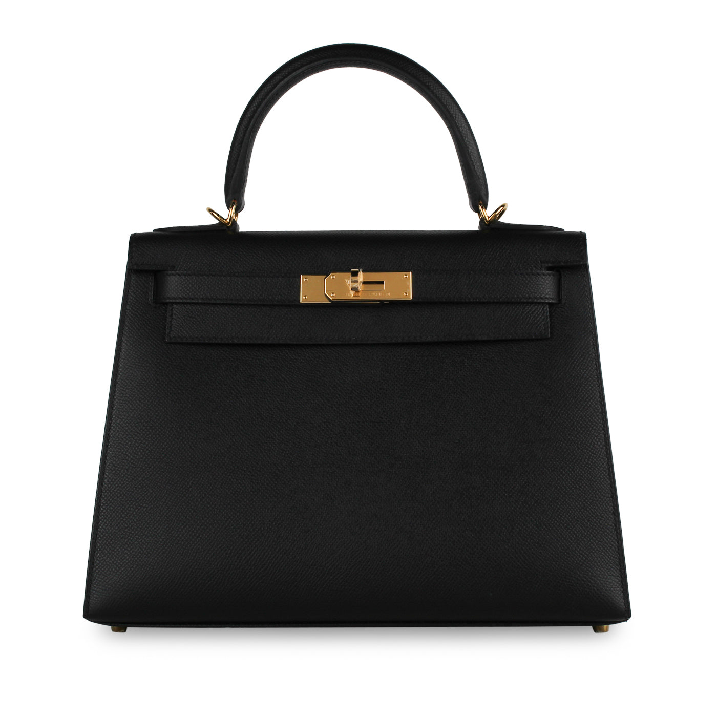 Kelly 28 - Black Epsom - GHW