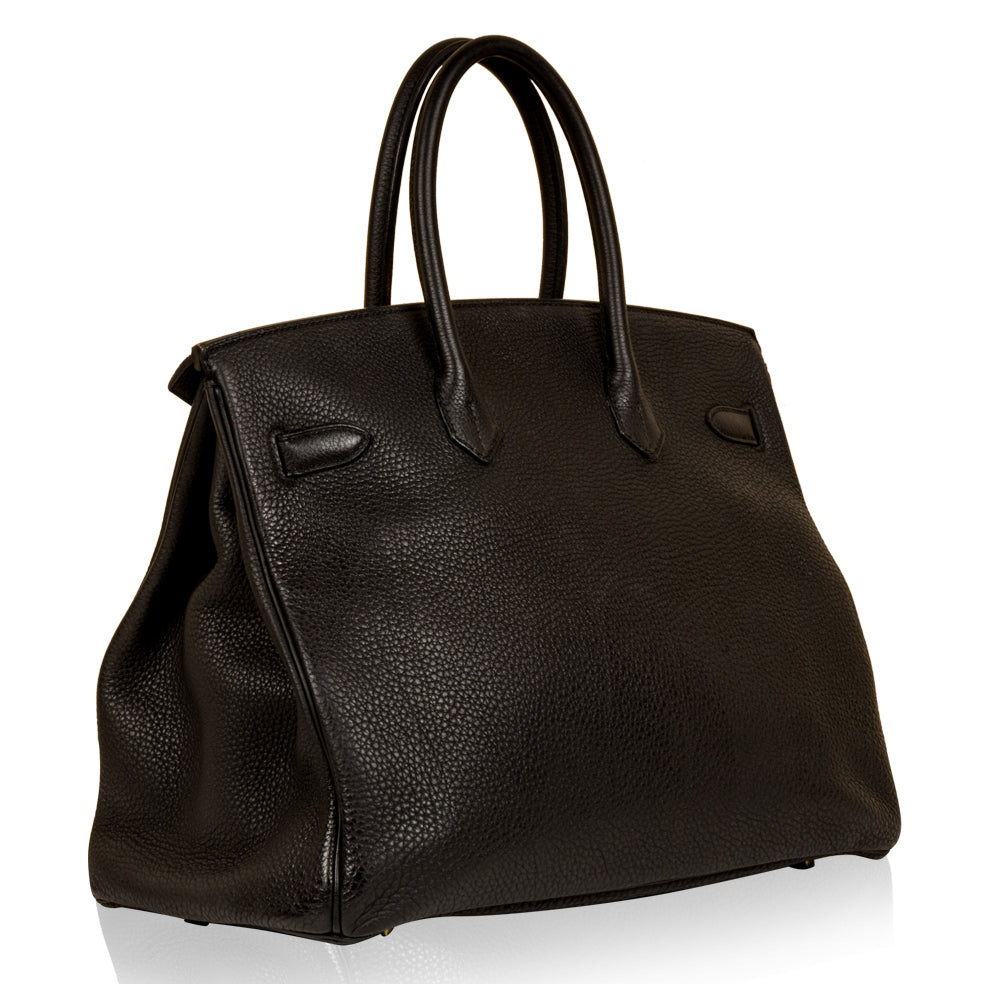 Birkin 35 - Black Togo - GHW