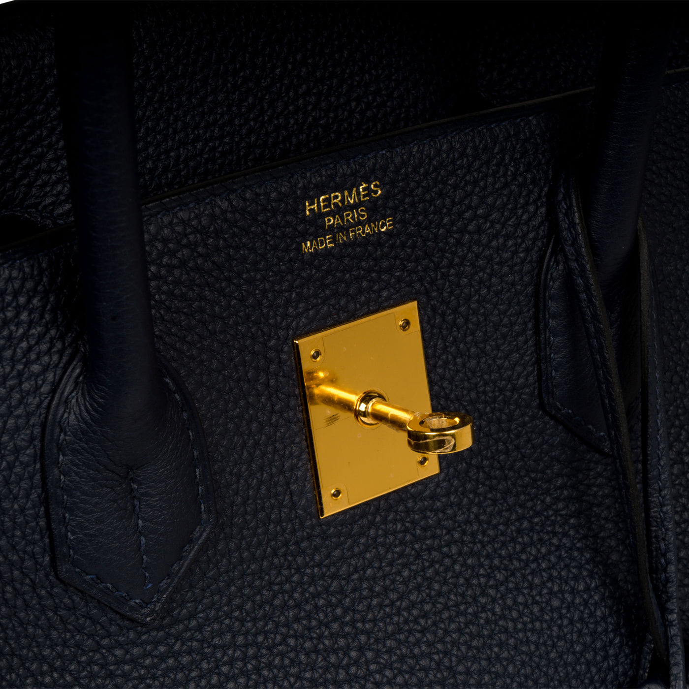 Birkin 35 - Blue Indigo Togo - GHW