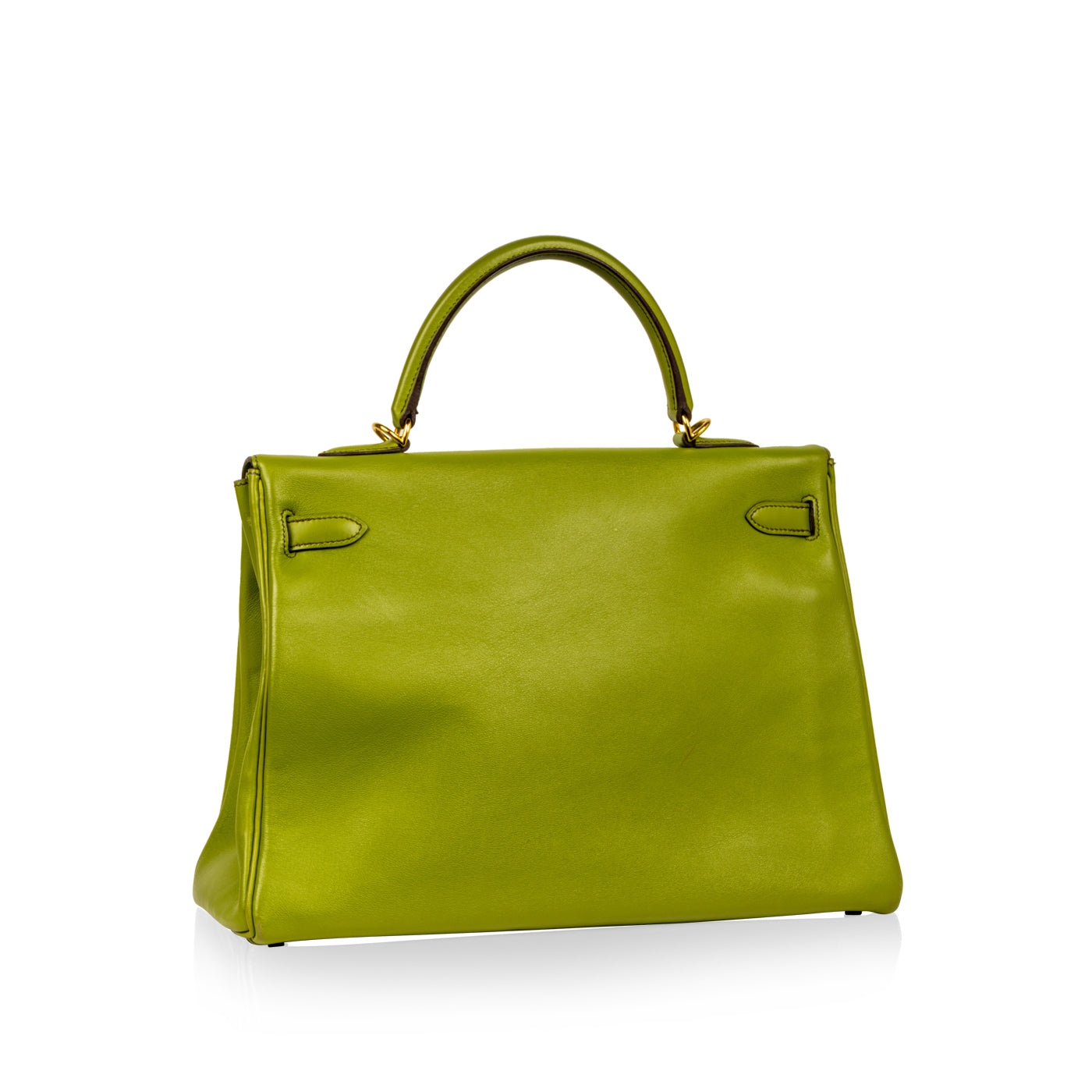 Kelly 35 - Vert Anis Swift leather