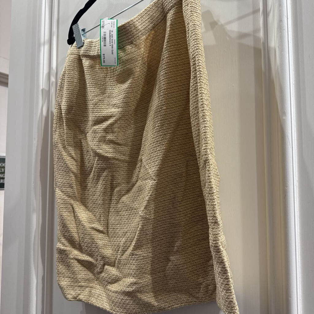 St. John Gold With Gold Embellishment