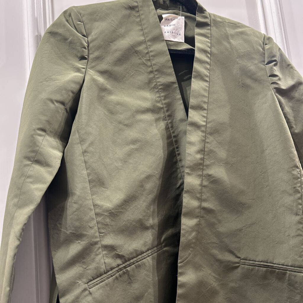 Olive Nylon Jacket