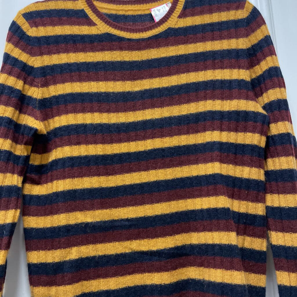 Striped Cashmere Crewneck