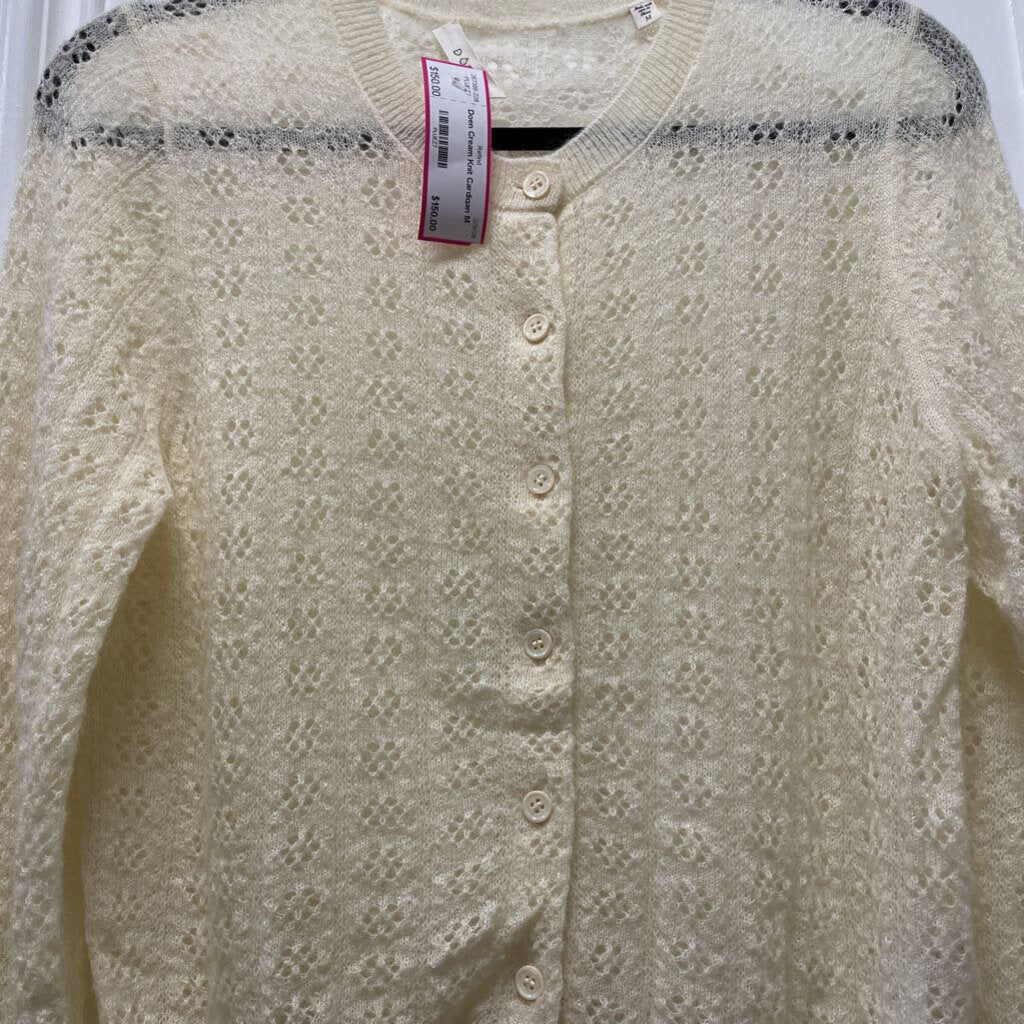 Cream Knit Cardigan