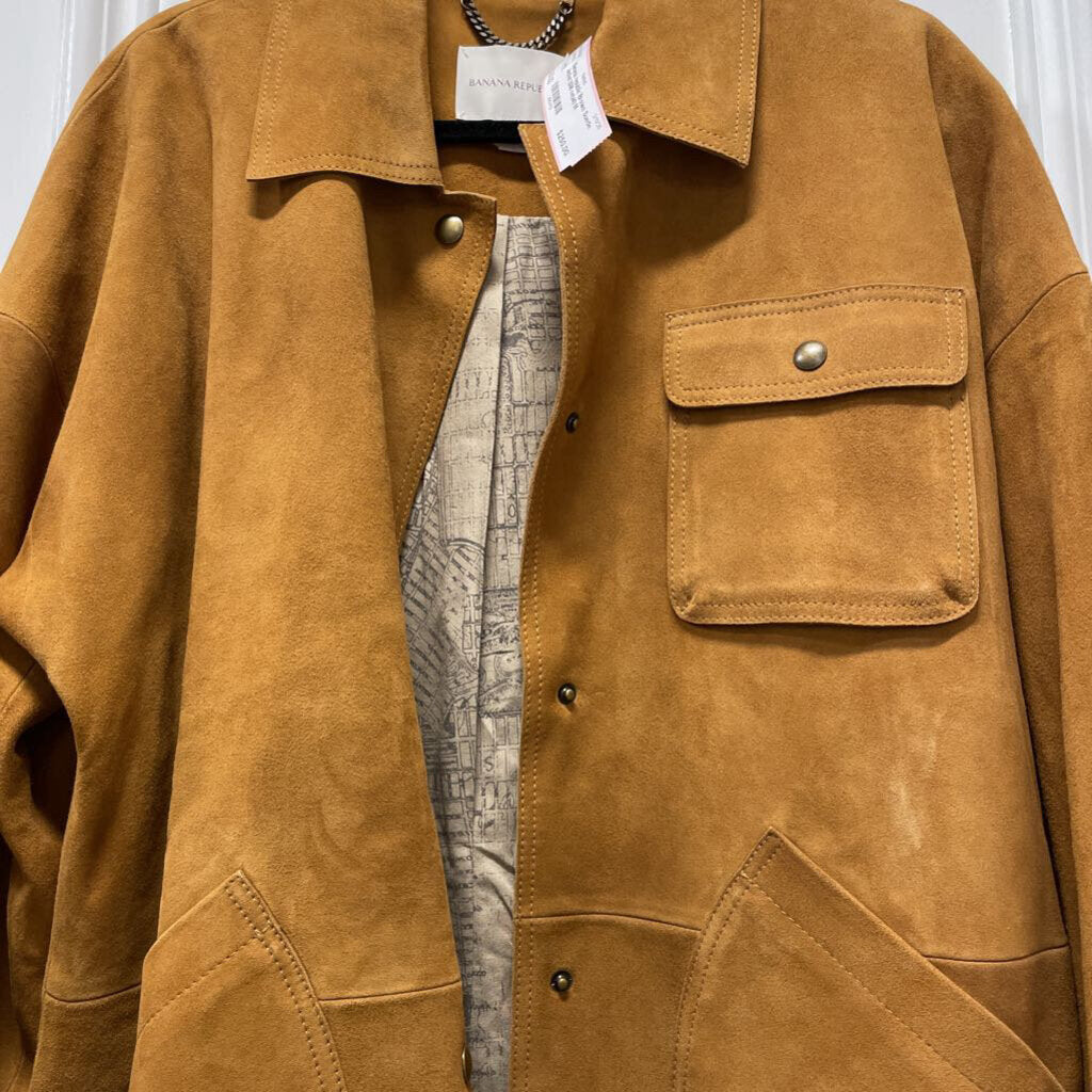 Brown Suede Jacket (598 retail)