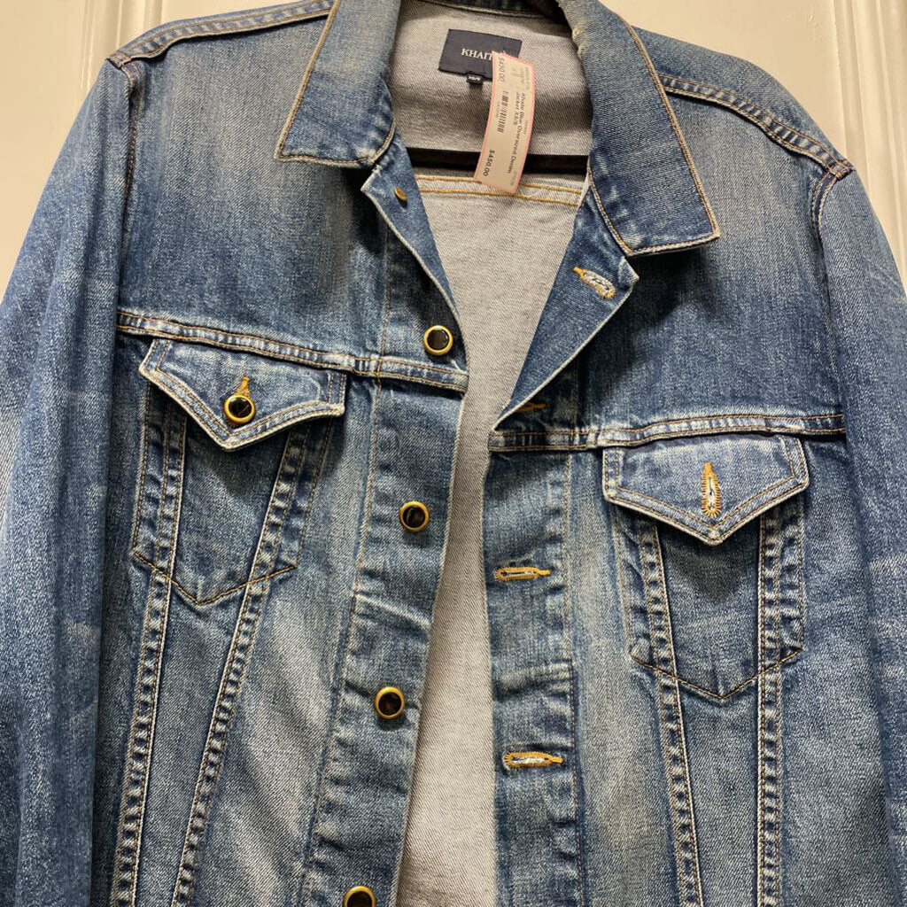 Blue Oversized Denim Jacket