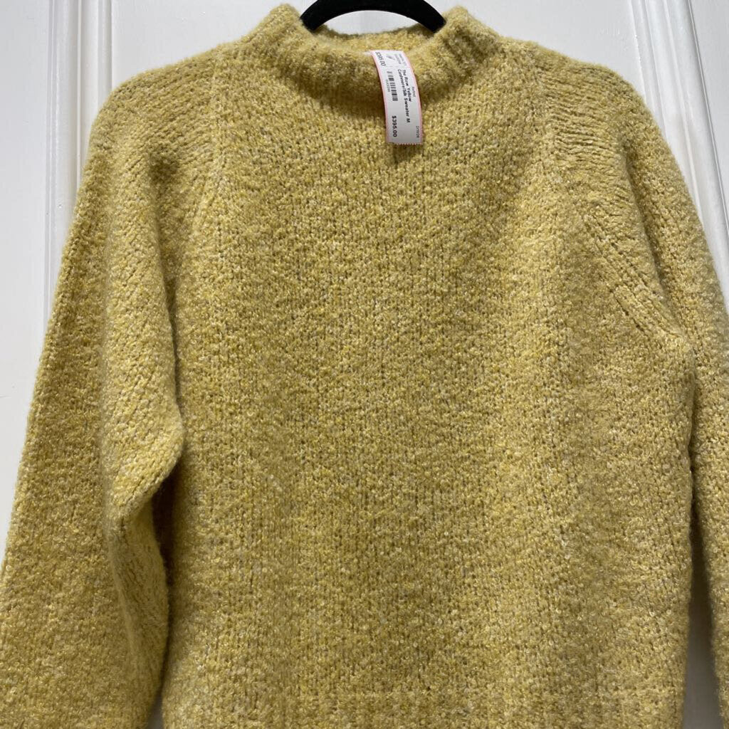 Yellow Cashmere/Silk Sweater