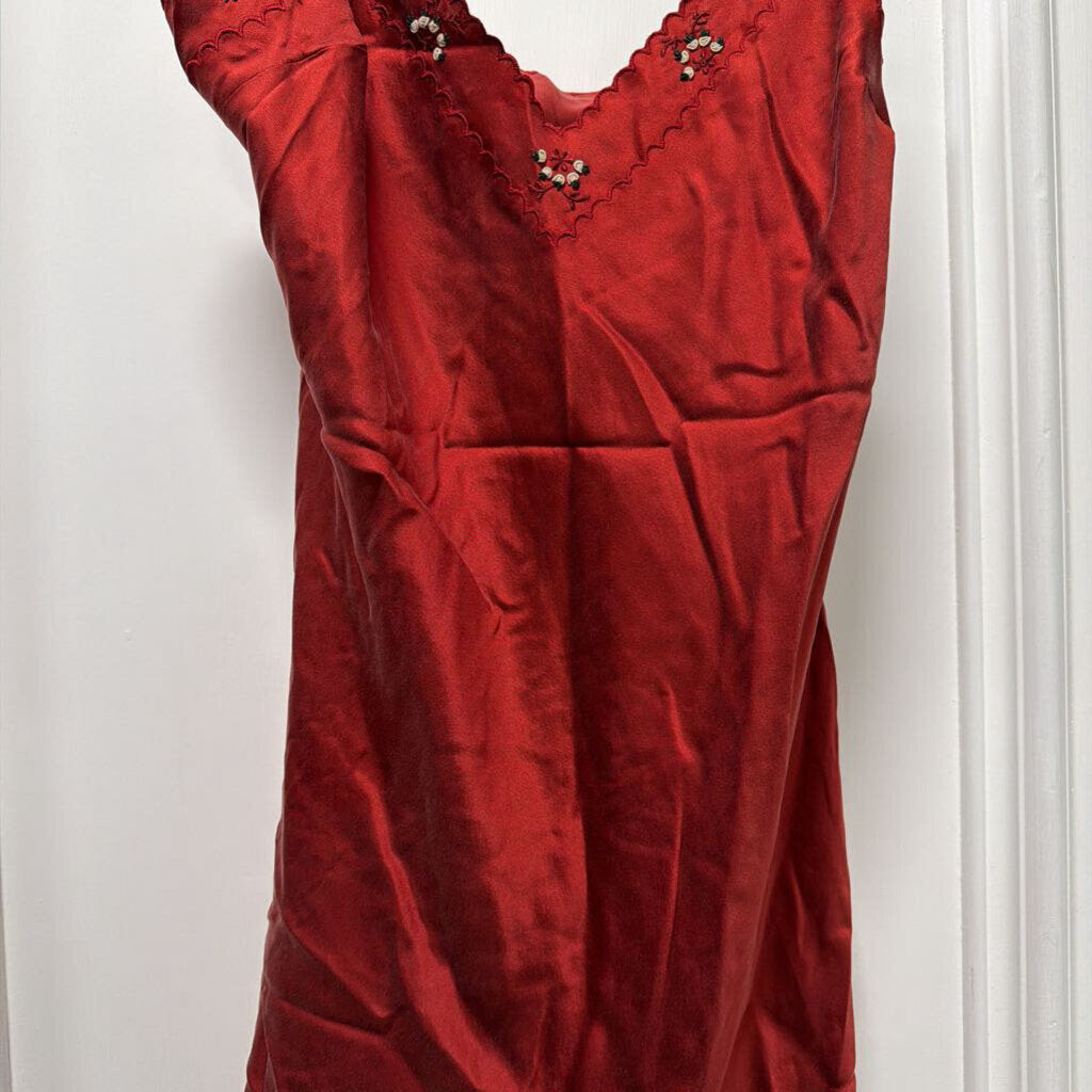 Red Slip Dress