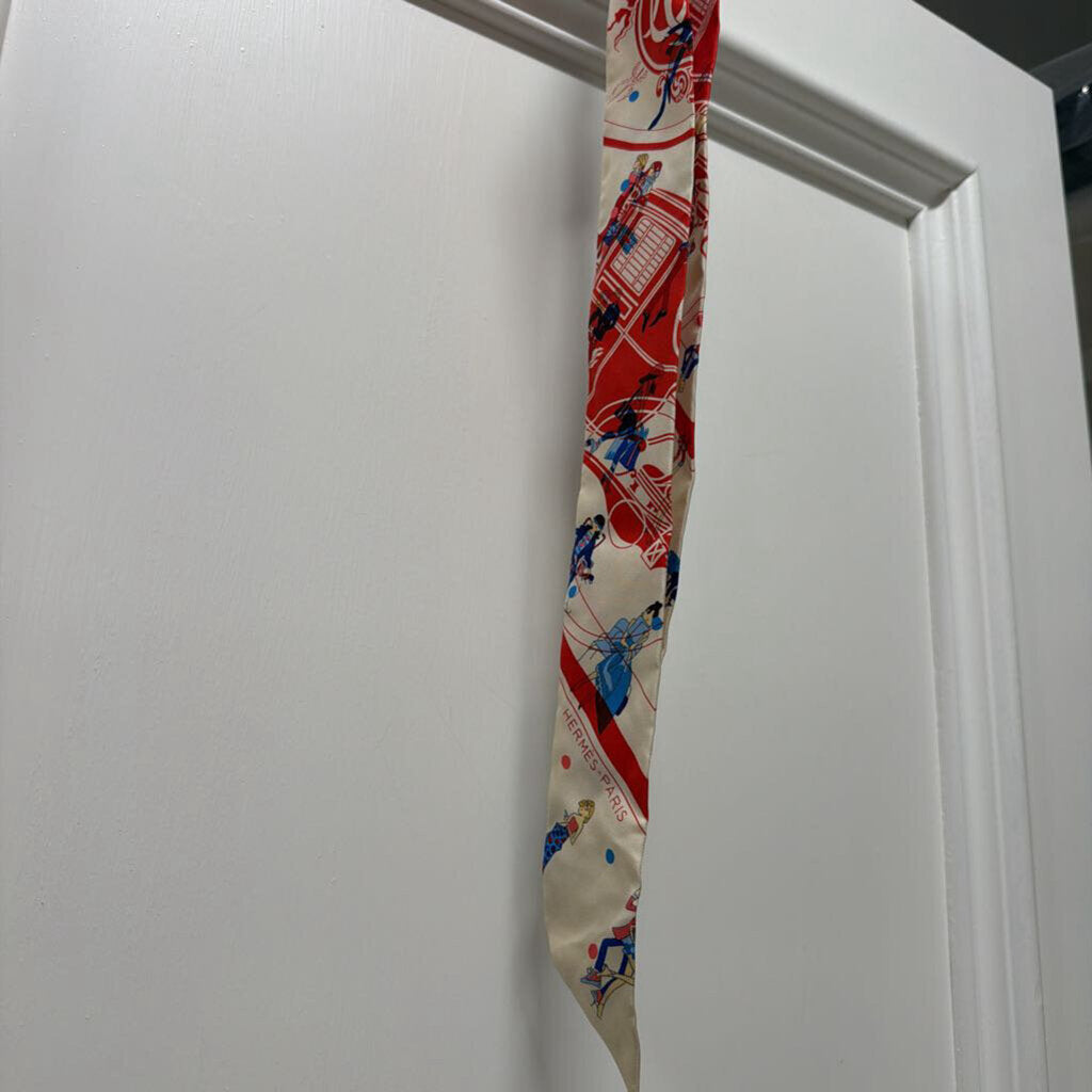 Red /Ivory/Blue Twilly
