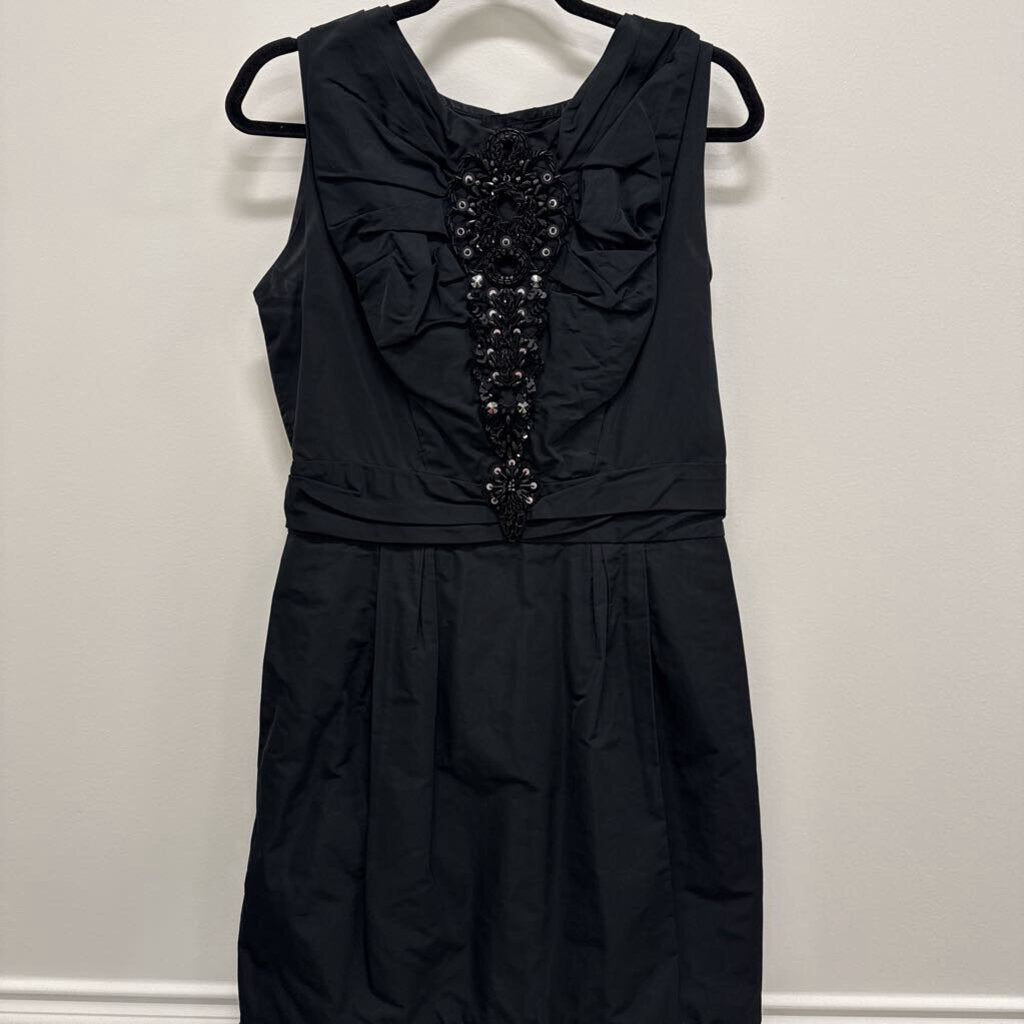 Pre-Fall2009 Wool / Silk Blend Beaded Dress