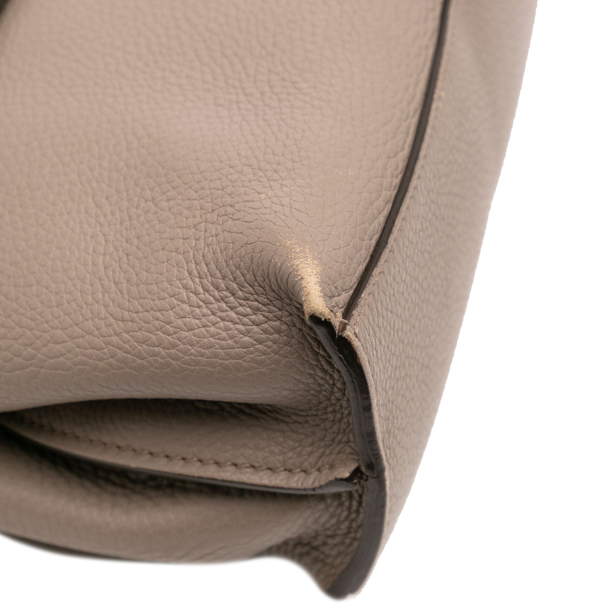 Bamboo Daily Top Handle Bag Leather Small