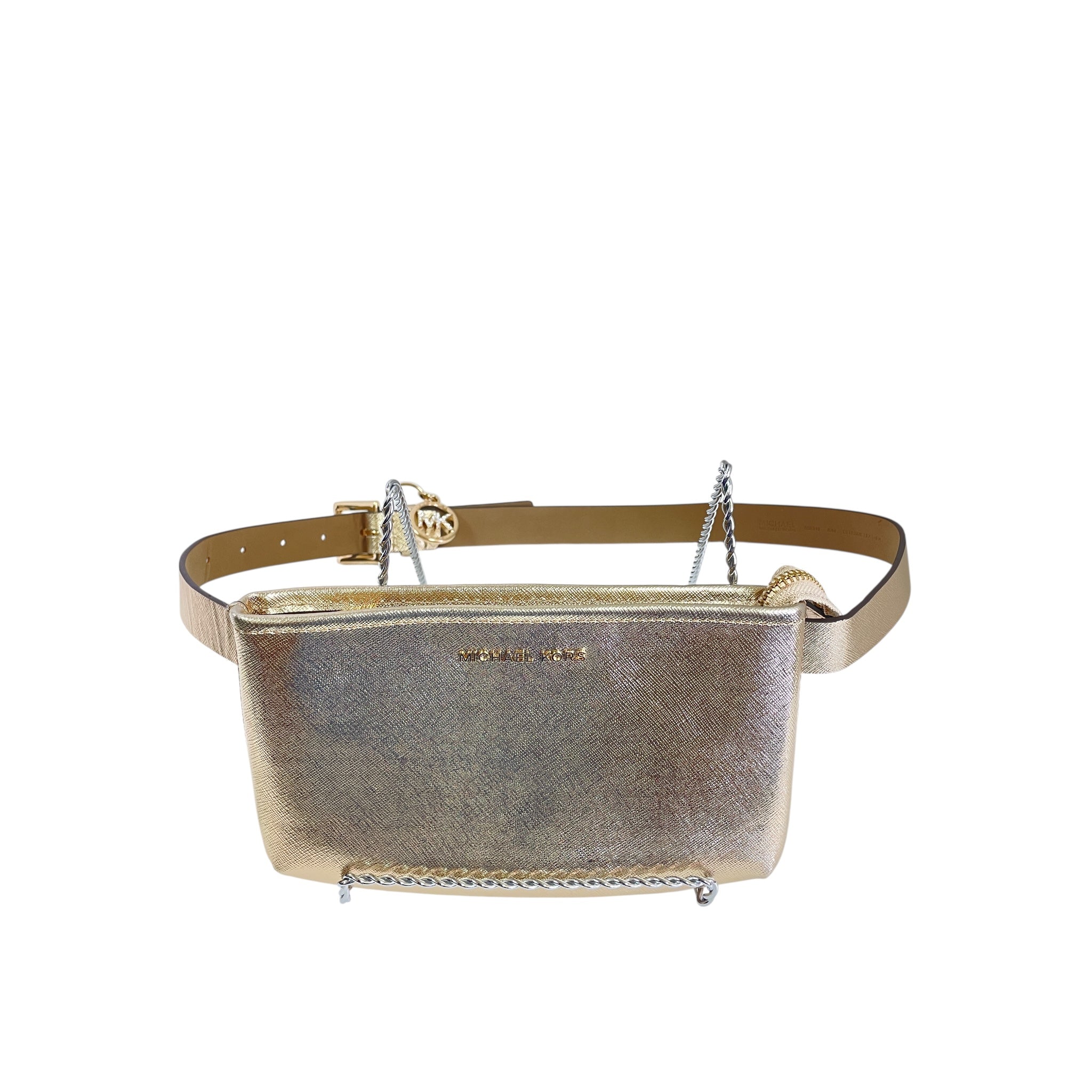 Belt Bag Designer By Michael Kors In Gold, Size:Medium